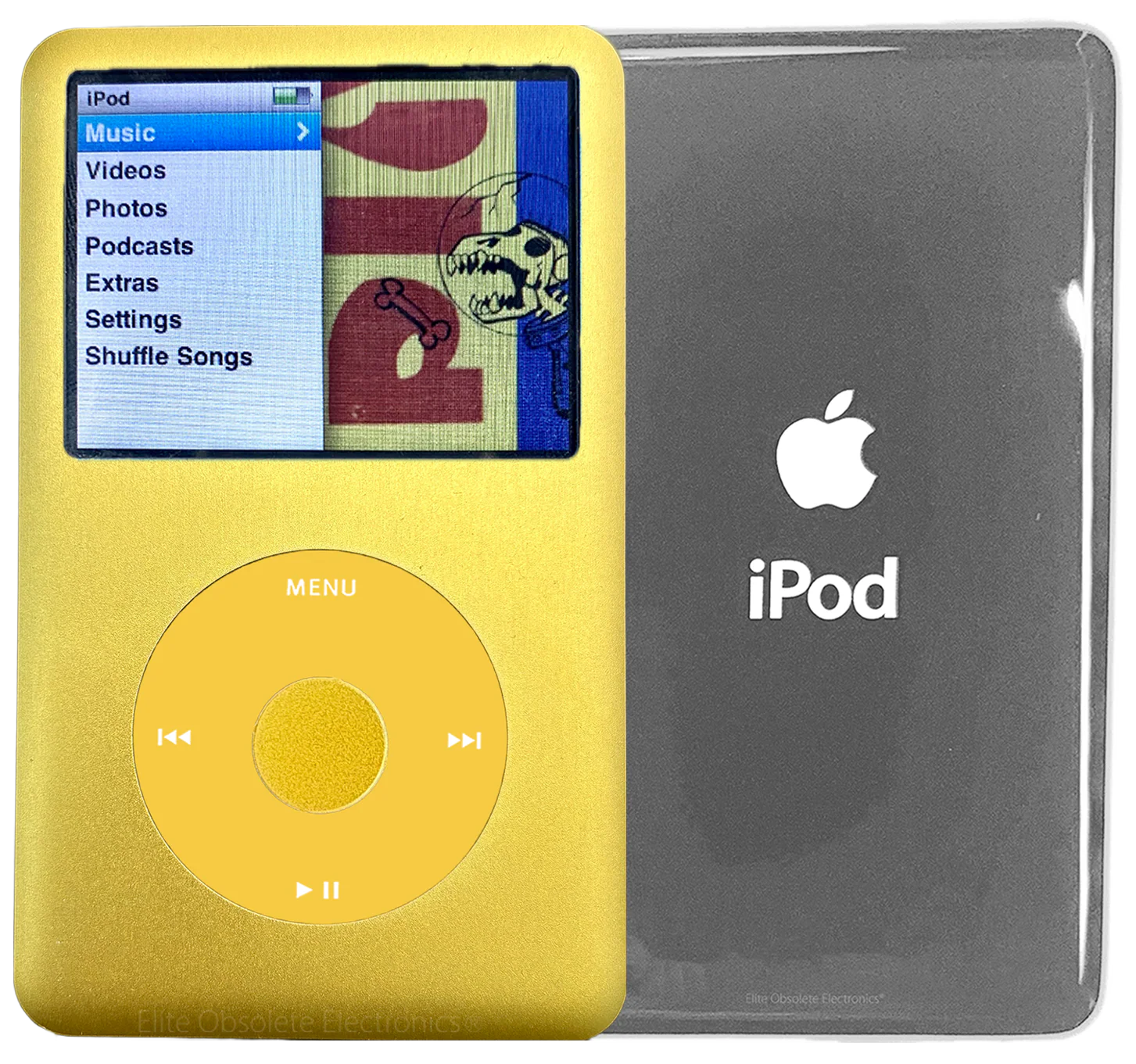 New Apple iPod Classic 6th & 7th Generation Yellow Metal / Yellow / Yellow Metal (Silver)
