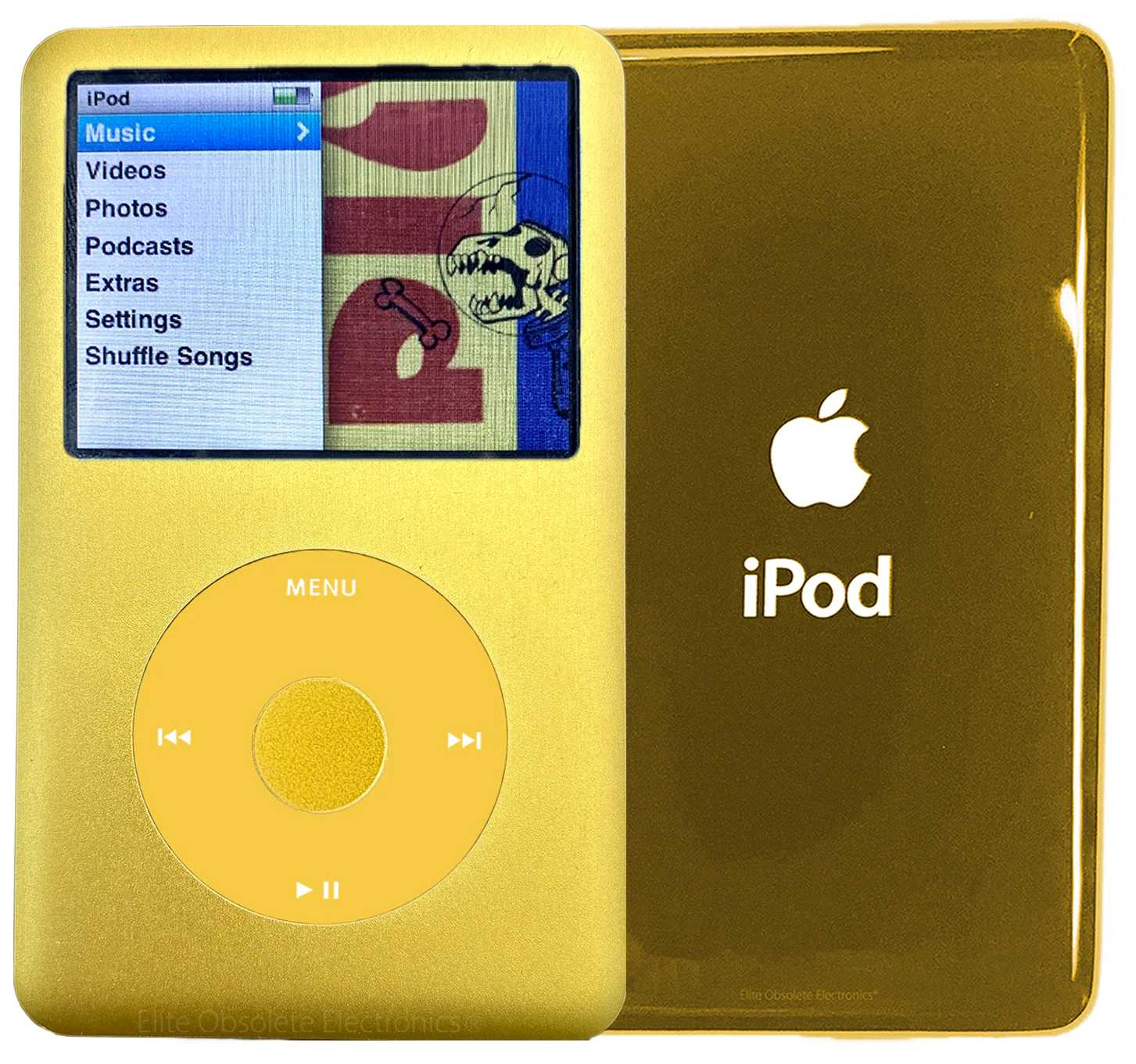 New Apple iPod Classic 6th & 7th Generation Yellow Metal / Yellow / Yellow Metal (Gold)