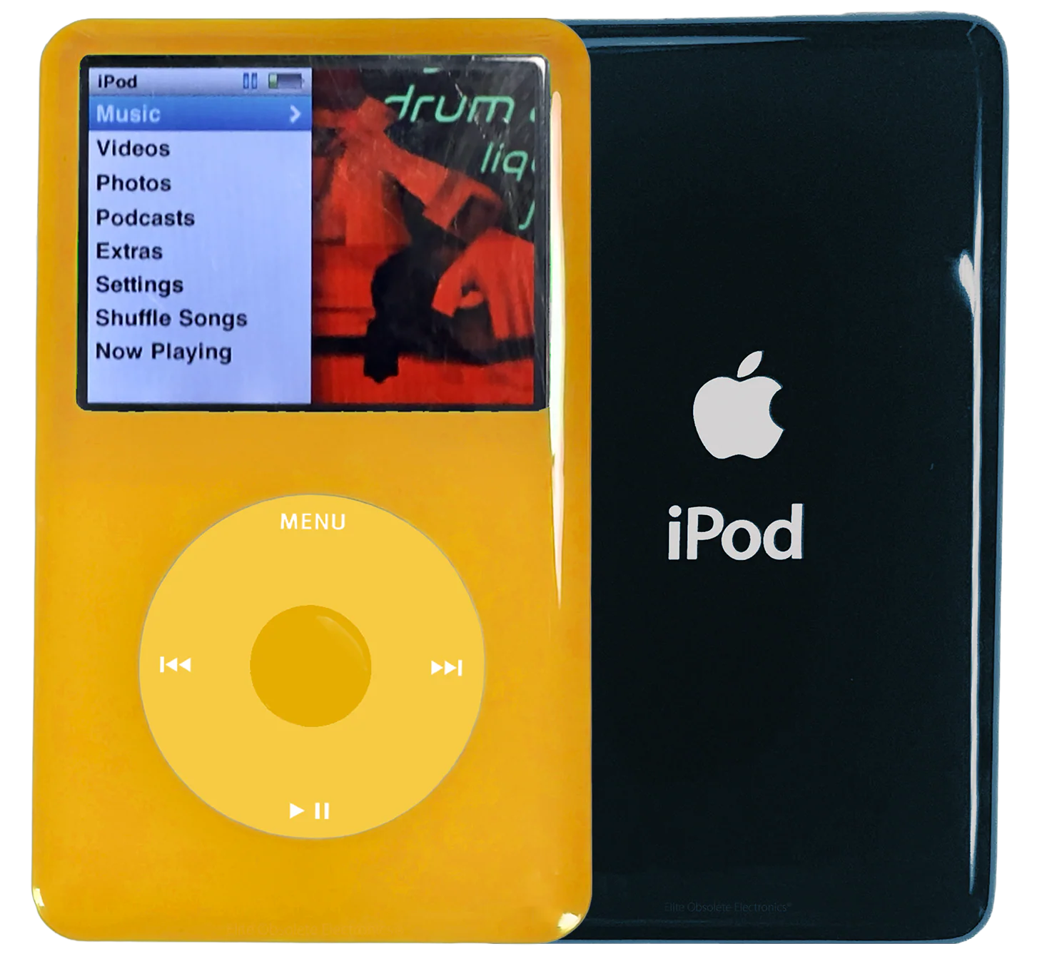 New Apple iPod Classic 6th & 7th Generation Yellow Plastic / Yellow / Yellow Plastic (Storm Cloud)