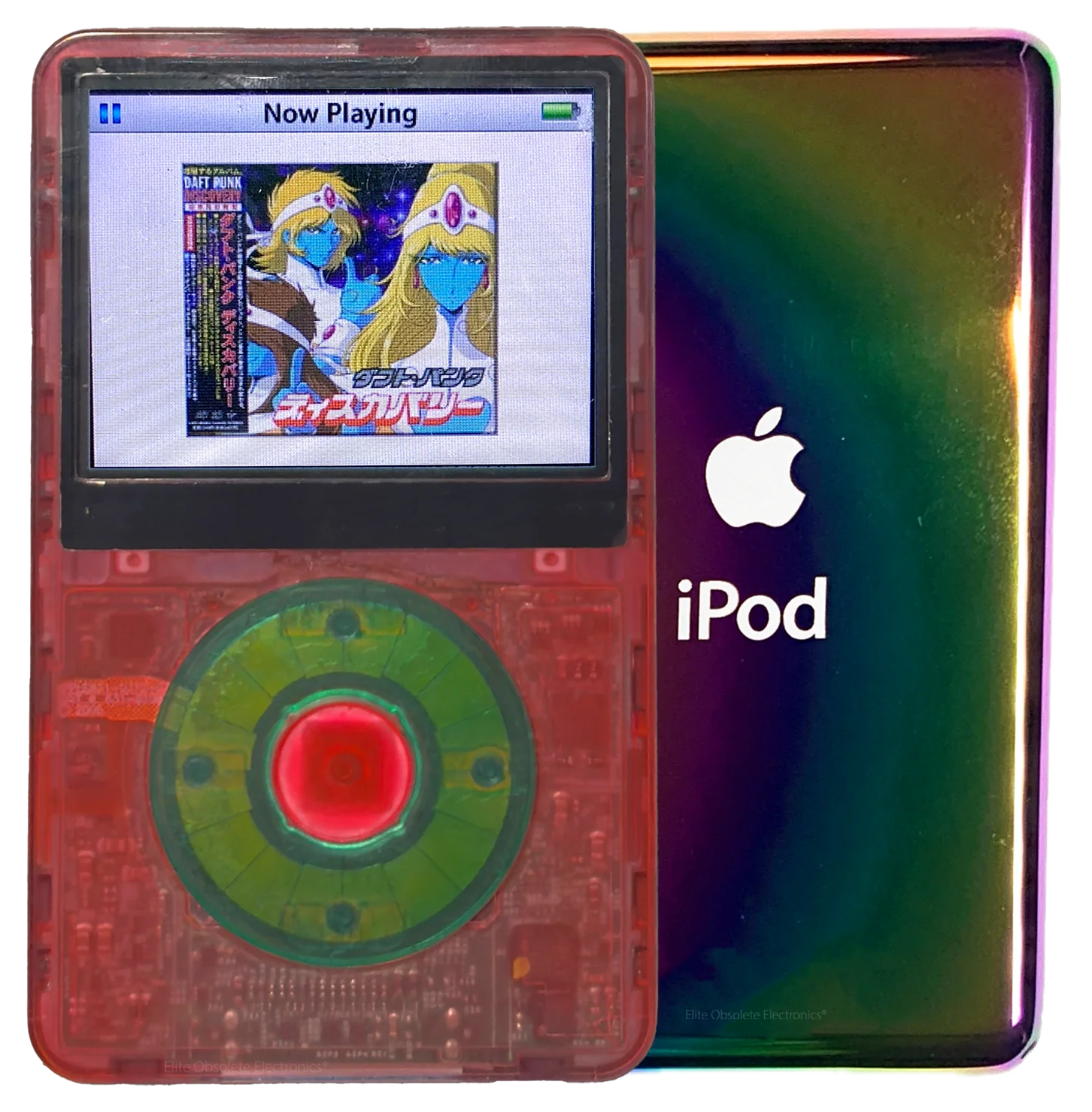 New Apple iPod Video Classic 5th & 5.5 Enhanced Atomic Lychee / Atomic Clover / Atomic Lychee (Rainbow)