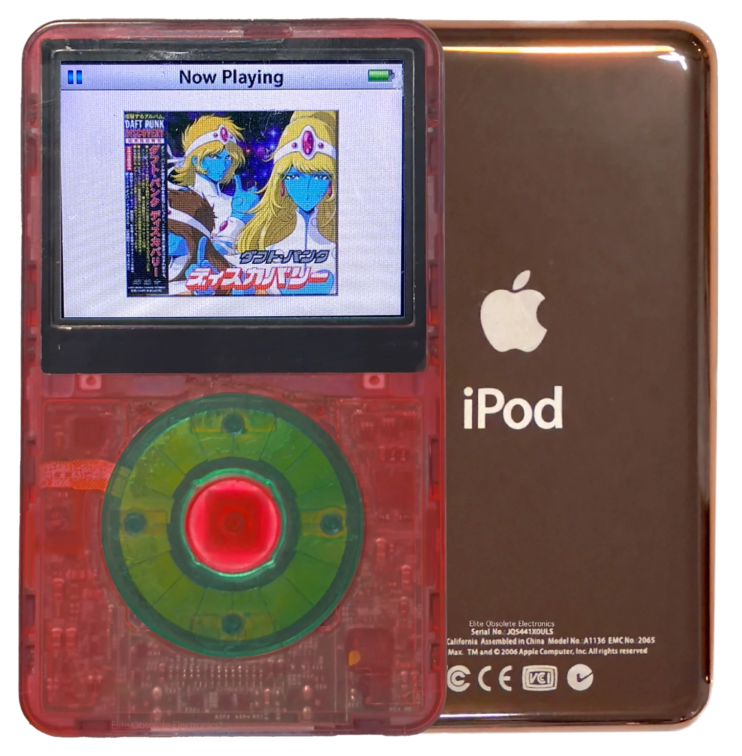 New Apple iPod Video Classic 5th & 5.5 Enhanced Atomic Lychee / Atomic Clover / Atomic Lychee (Rose Gold)