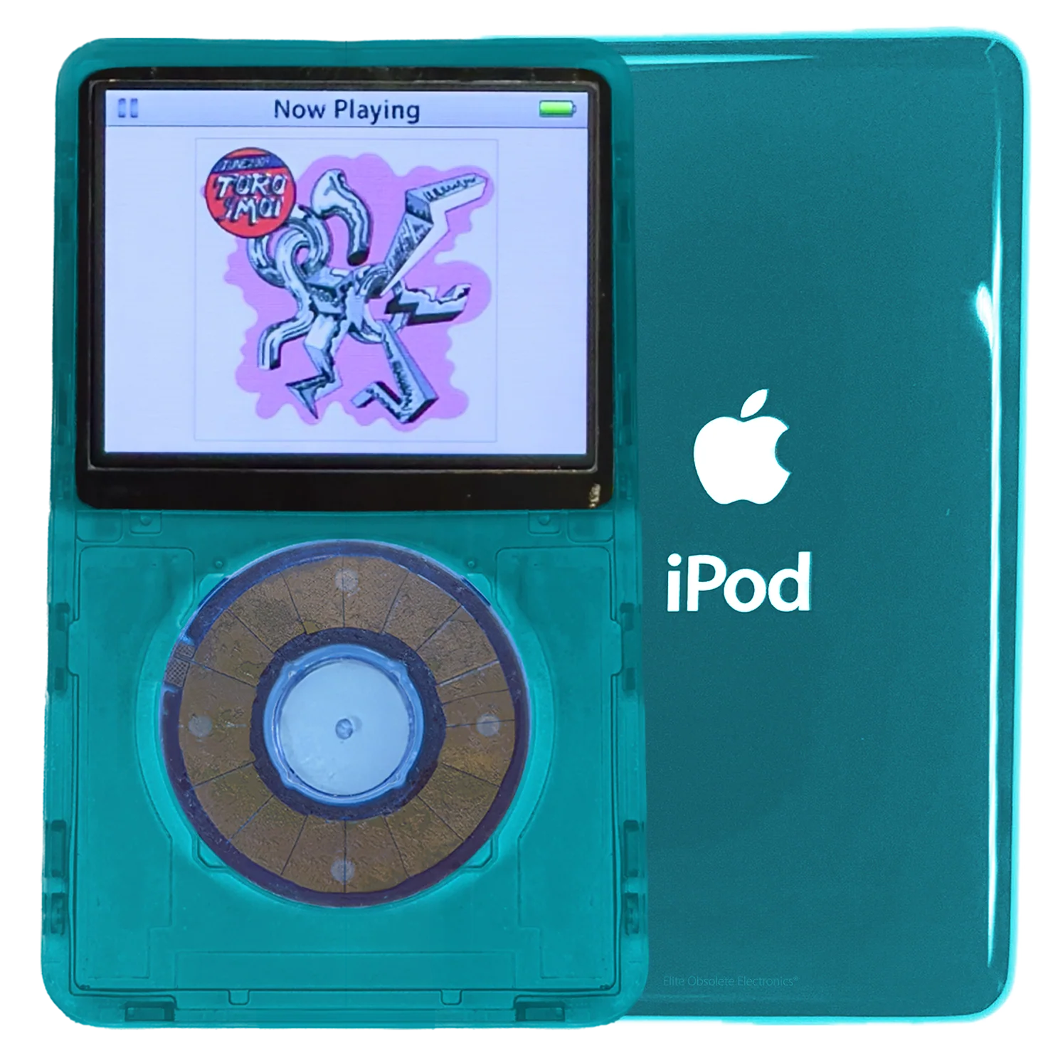 New Apple iPod Video Classic 5th 5.5 Enhanced Atomic Ocean Blue / Blue Crystal / Blue Crystal (Ocean Blue)