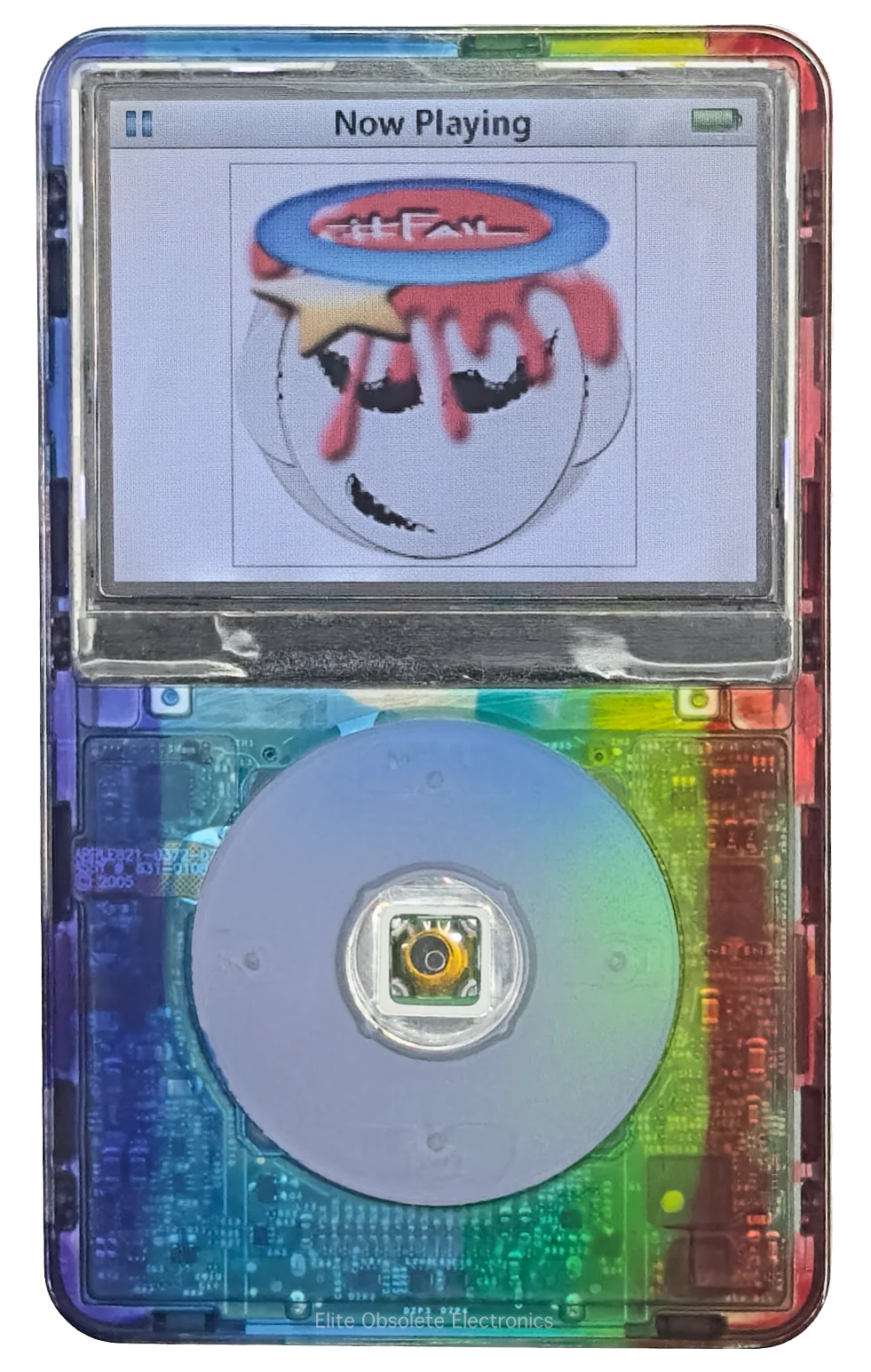 New Apple iPod Video Classic 5th & 5.5 Enhanced Atomic Rainbow / Polychrome / Transparent (Rainbow) - Image 2