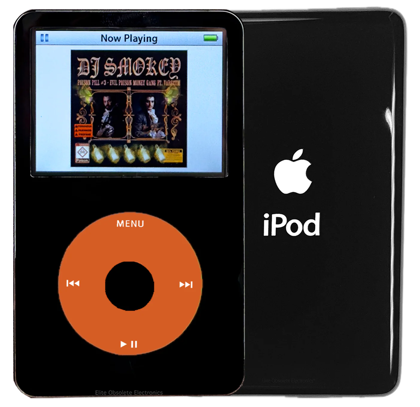 New Apple iPod Video Classic 5th & 5.5 Enhanced Black / Orange / Black (Black)