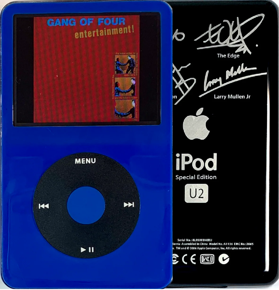 New Apple iPod Video Classic 5th & 5.5 Enhanced Blue / Black / Blue (U2 Special Edition Black)