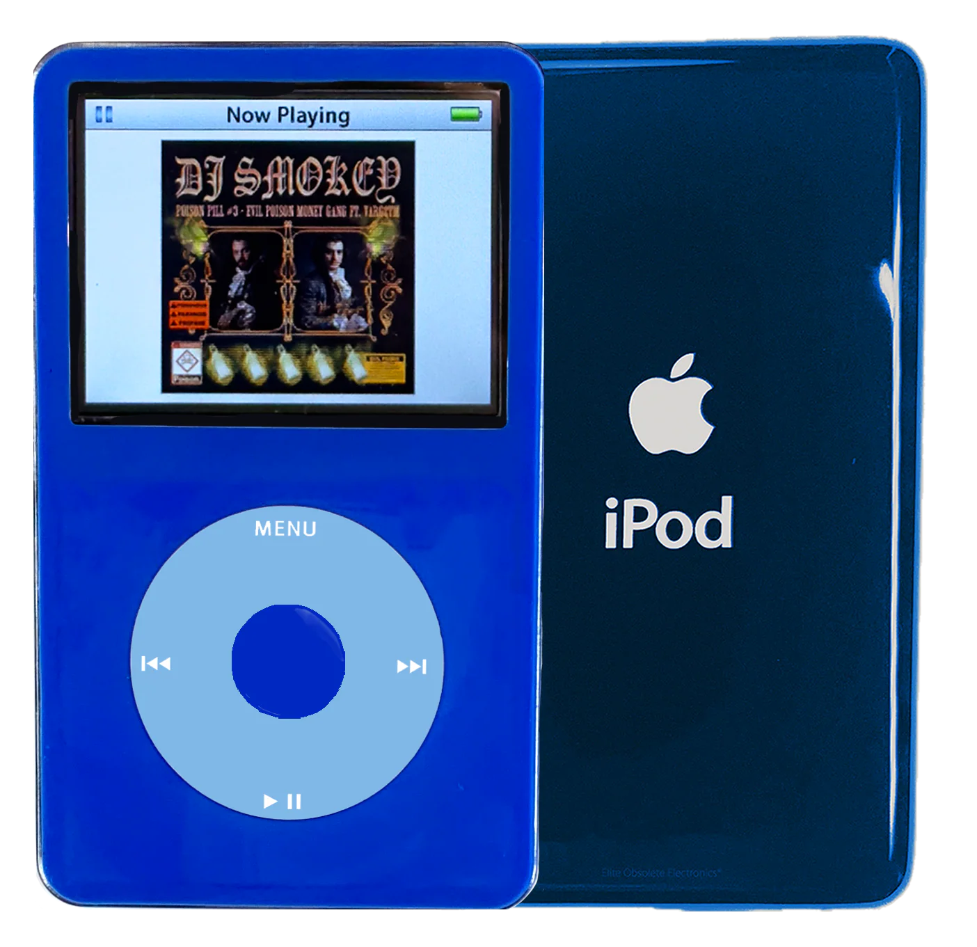 New Apple iPod Video Classic 5th & 5.5 Enhanced Blue / Light Blue / Blue (Aqua)