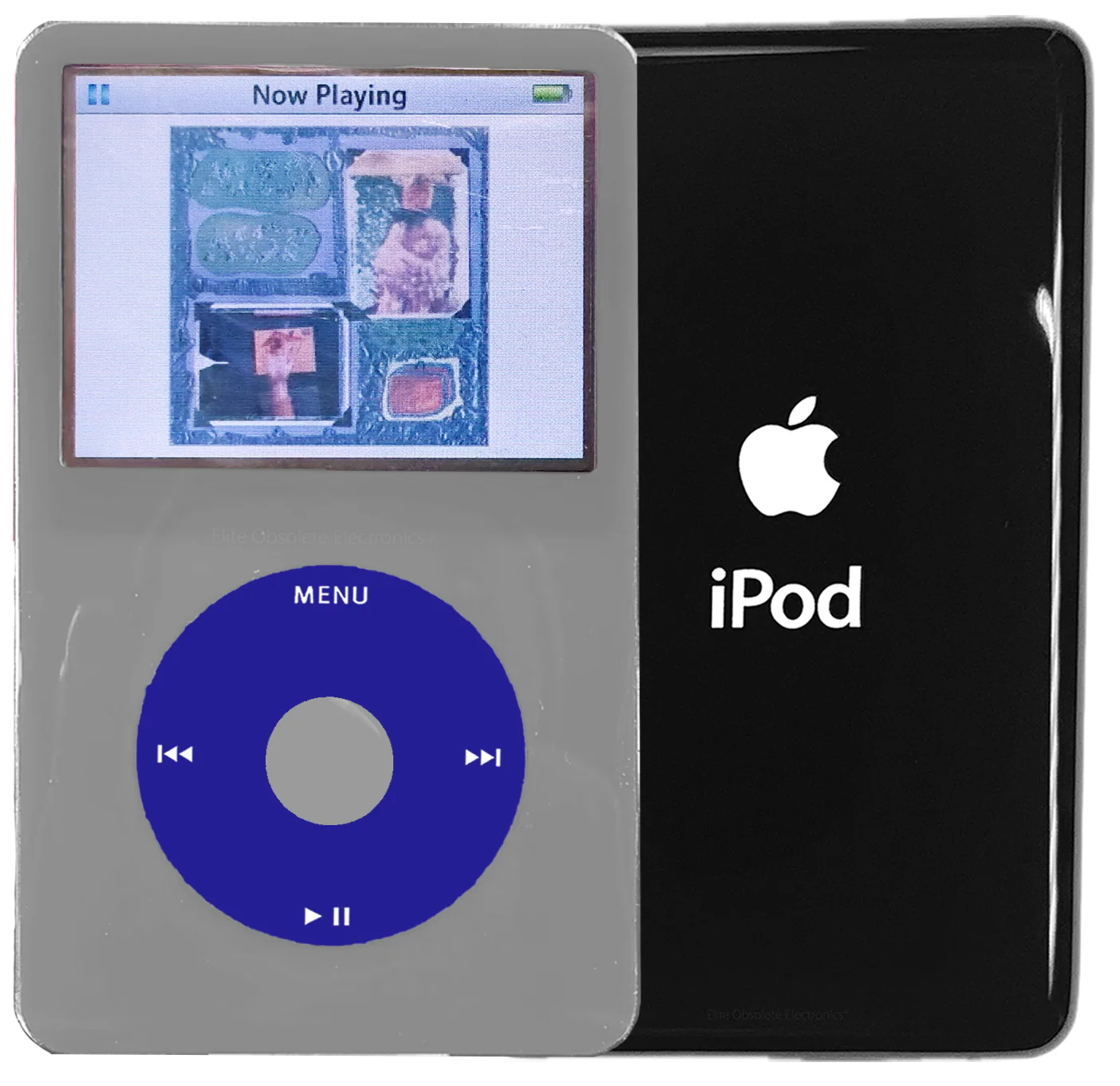 New Apple iPod Video Classic 5th & 5.5 Enhanced Grey / Blue / Grey (Black)