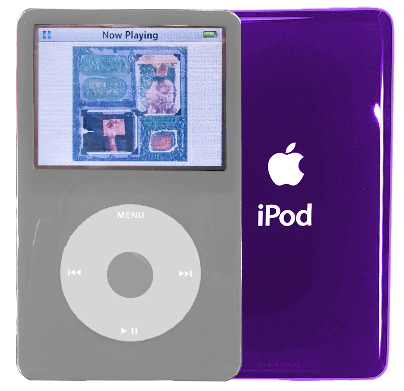 New Apple iPod Video Classic 5th & 5.5 Enhanced Grey / Grey / Grey (Midnight Purple)