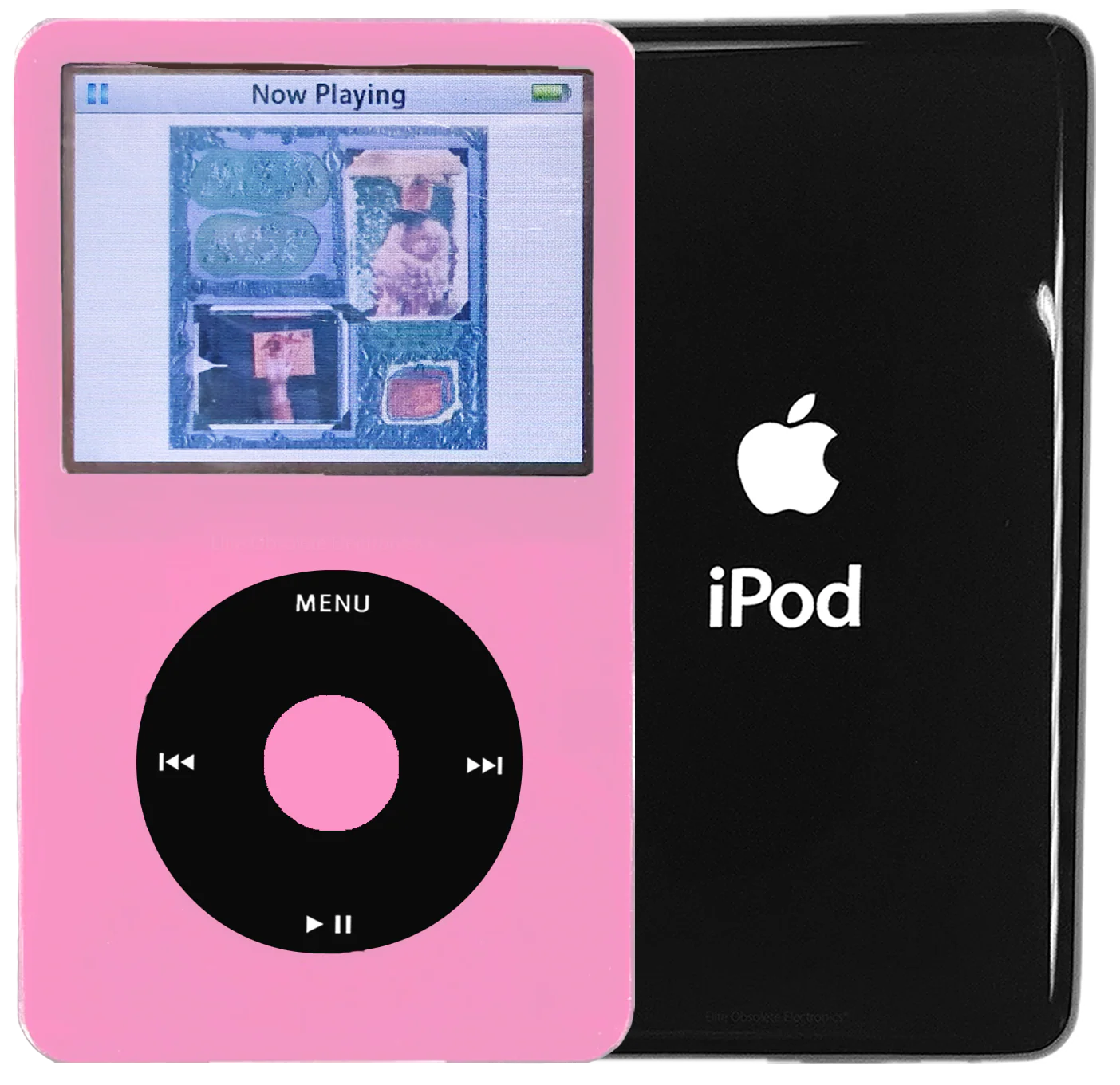 New Apple iPod Video Classic 5th 5.5 Enhanced Pink / Black / Pink (Black)
