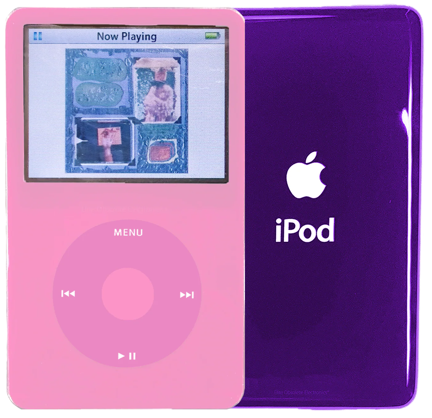 New Apple iPod Video Classic 5th 5.5 Enhanced Pink / Light Pink / Pink (Midnight Purple)