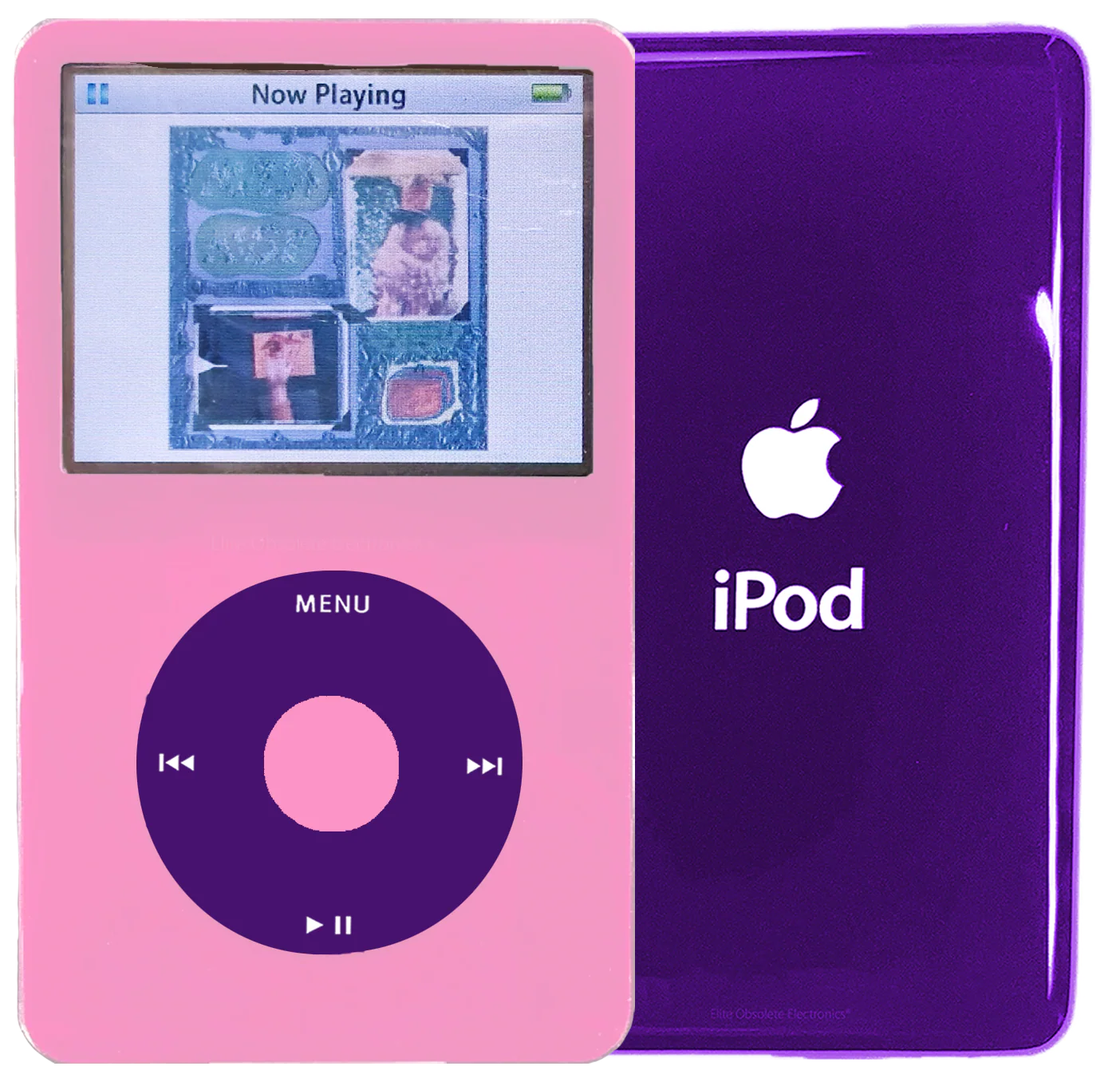 New Apple iPod Video Classic 5th 5.5 Enhanced Pink / Purple / Pink (Midnight Purple)
