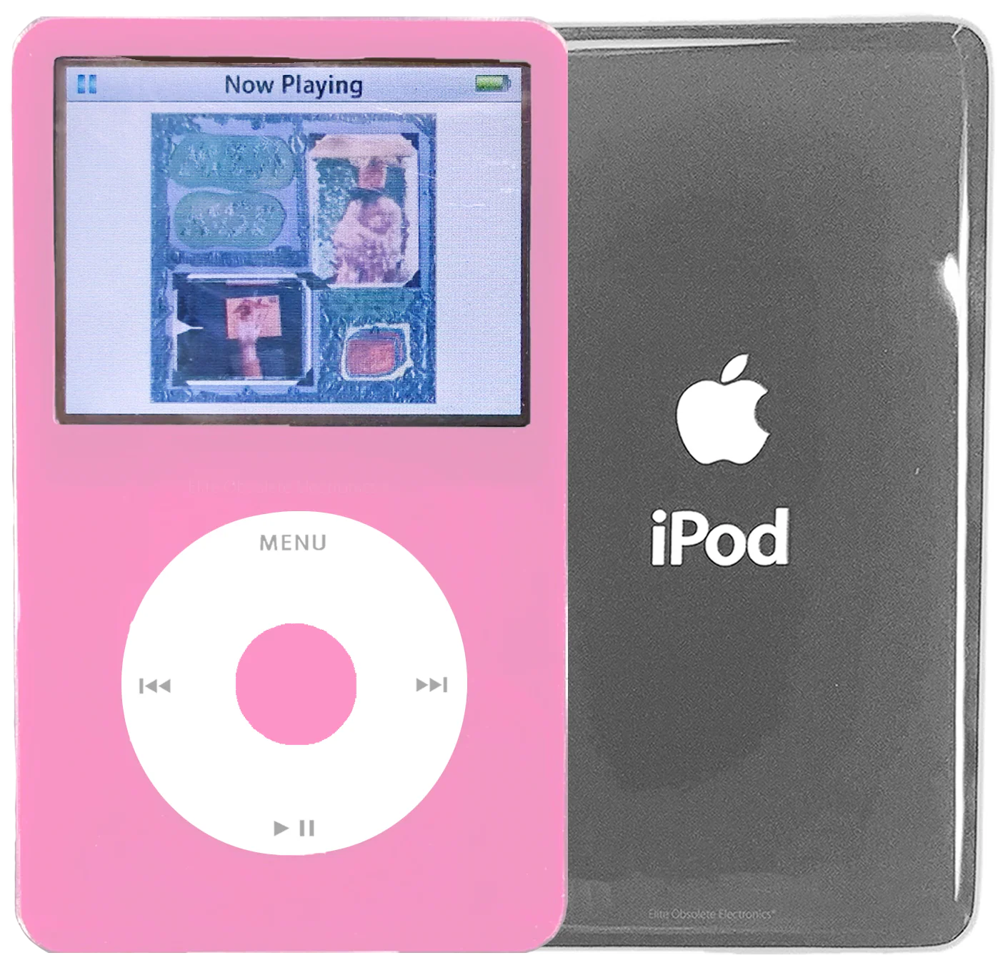 New Apple iPod Video Classic 5th 5.5 Enhanced Pink / White / Pink (Silver)