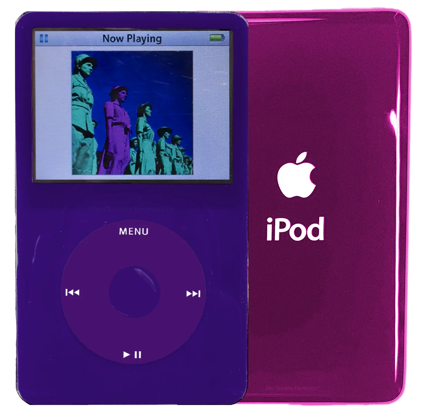 New Apple iPod Video Classic 5th & 5.5 Enhanced Purple / Purple / Purple (Hyper Pink)