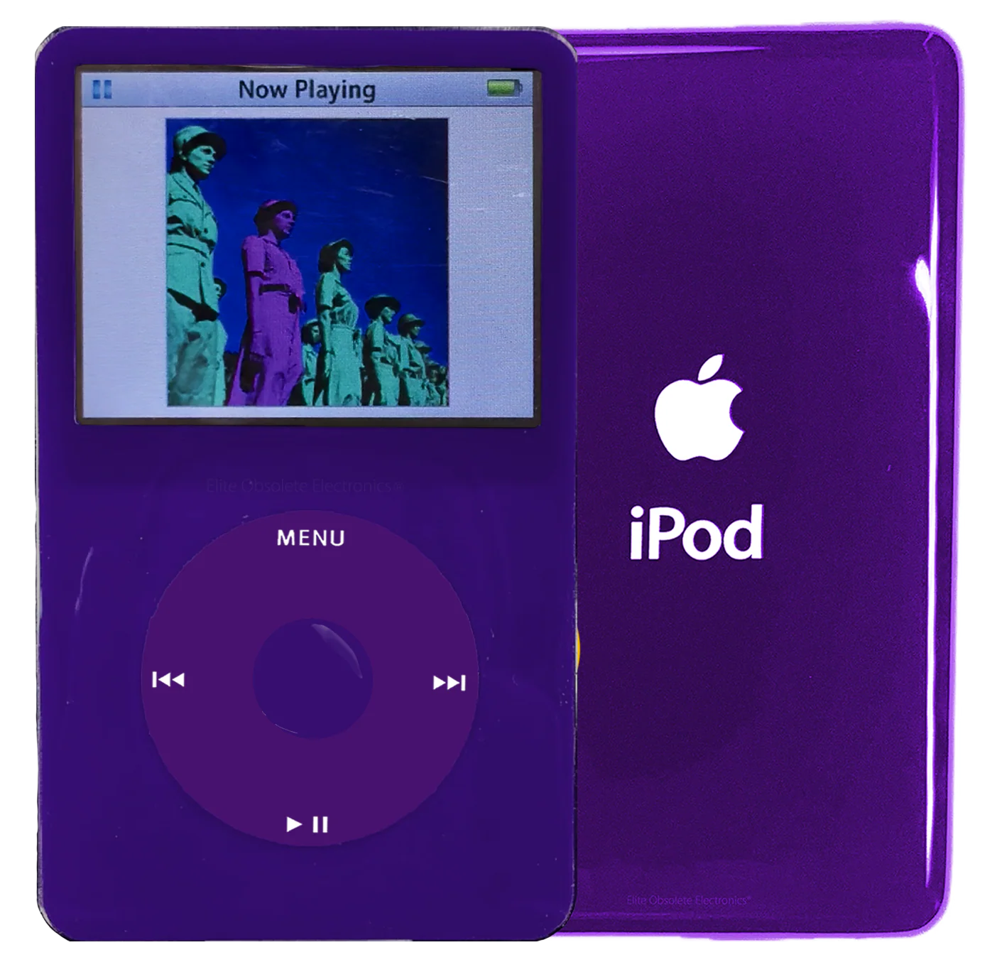 New Apple iPod Video Classic 5th & 5.5 Enhanced Purple / Purple / Purple (Midnight Purple)