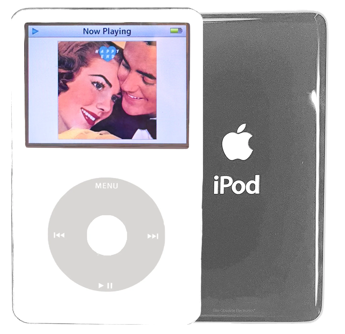 New Apple iPod Video Classic 5th & 5.5 Enhanced White / Grey / White (Silver)
