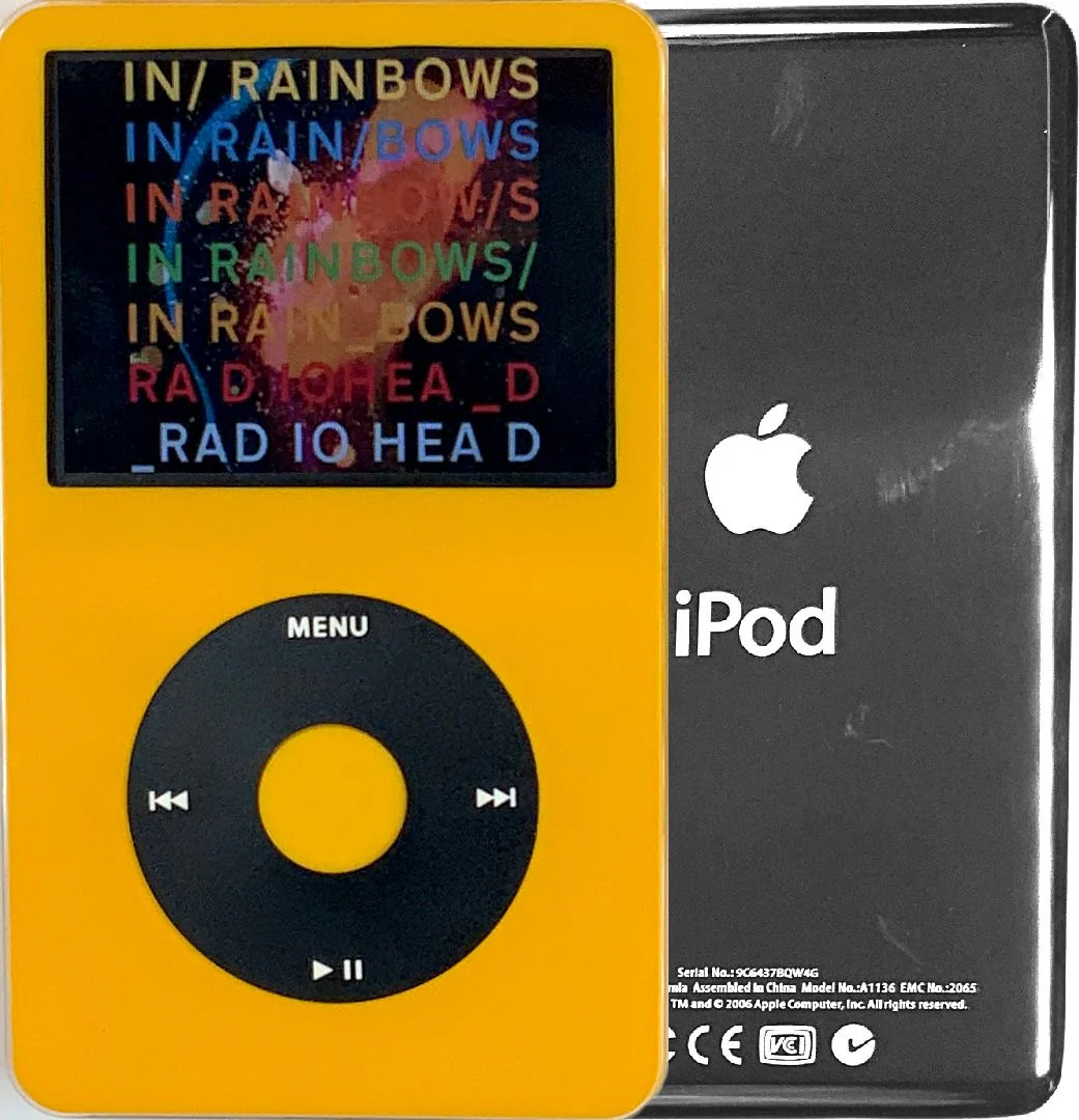 New Apple iPod Video Classic 5th & 5.5 Enhanced Yellow / Black / Yellow (Silver)