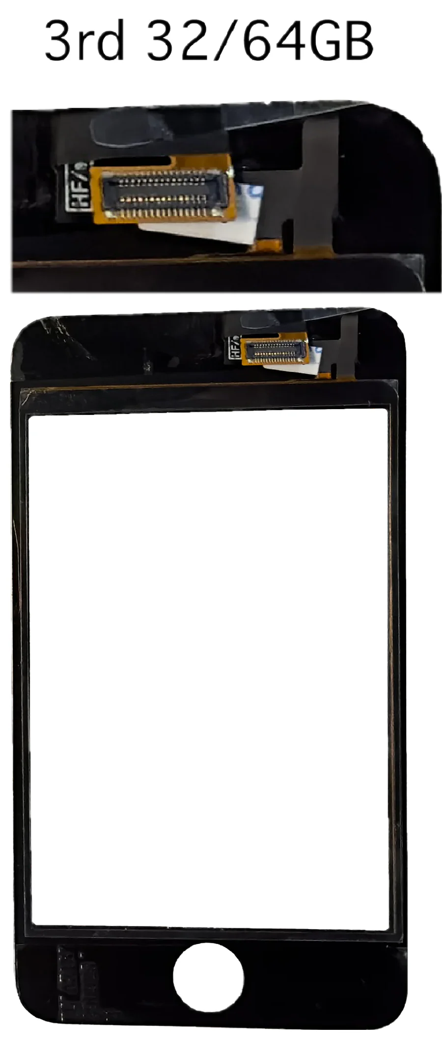 Black Digitizer Front Glass Touchscreen for Apple iPod Touch 2nd & 3rd Generation A1318 8GB 16GB 32GB 64GB - Image 2