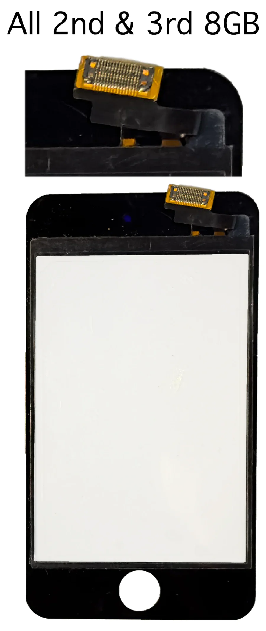 Black Digitizer Front Glass Touchscreen for Apple iPod Touch 2nd & 3rd Generation A1318 8GB 16GB 32GB 64GB - Image 3