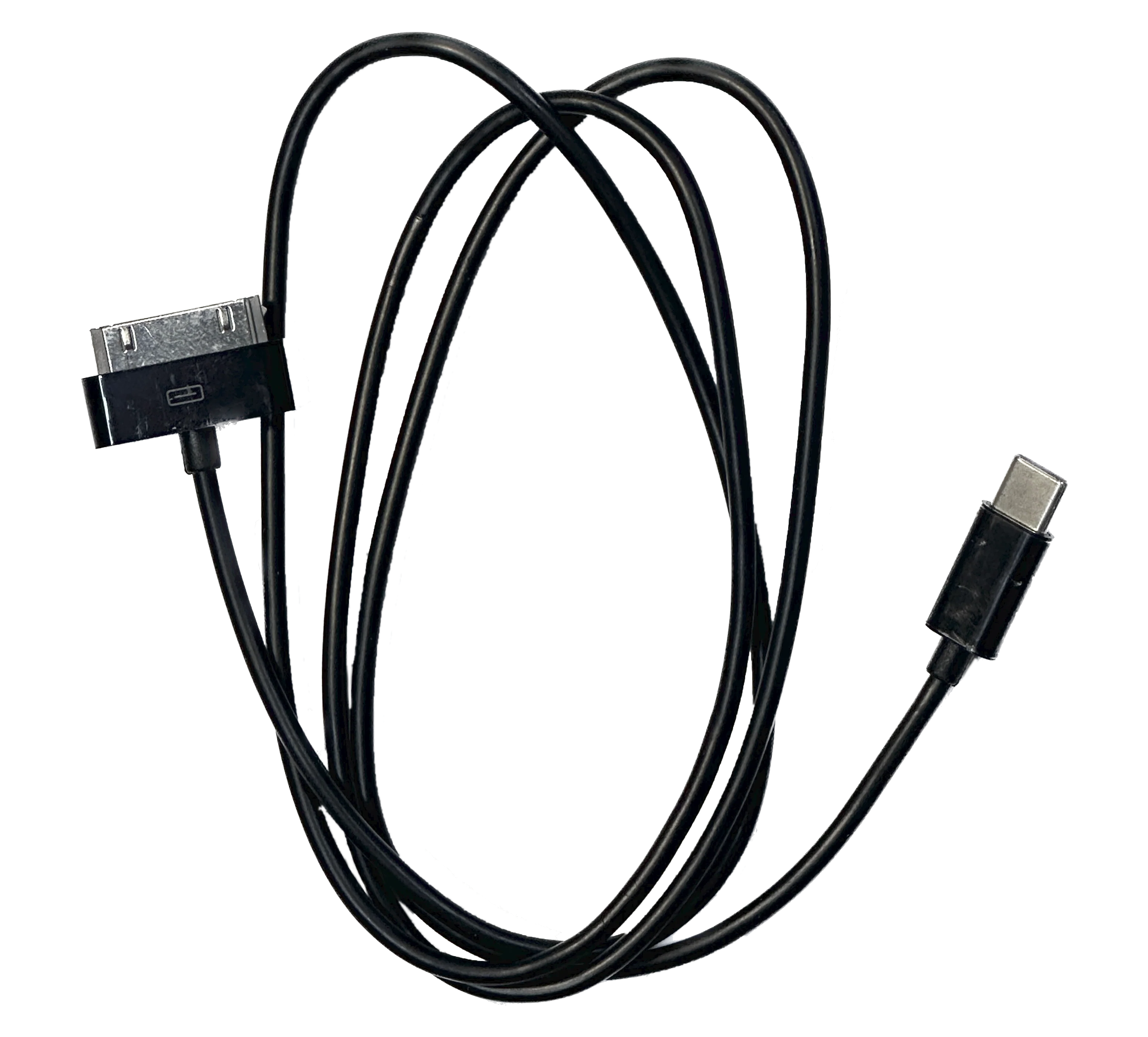 New Black USB Type C to 30-Pin Dock Charge Sync Cable for iPod (3.3 Feet / 1 Meter) - Image 2
