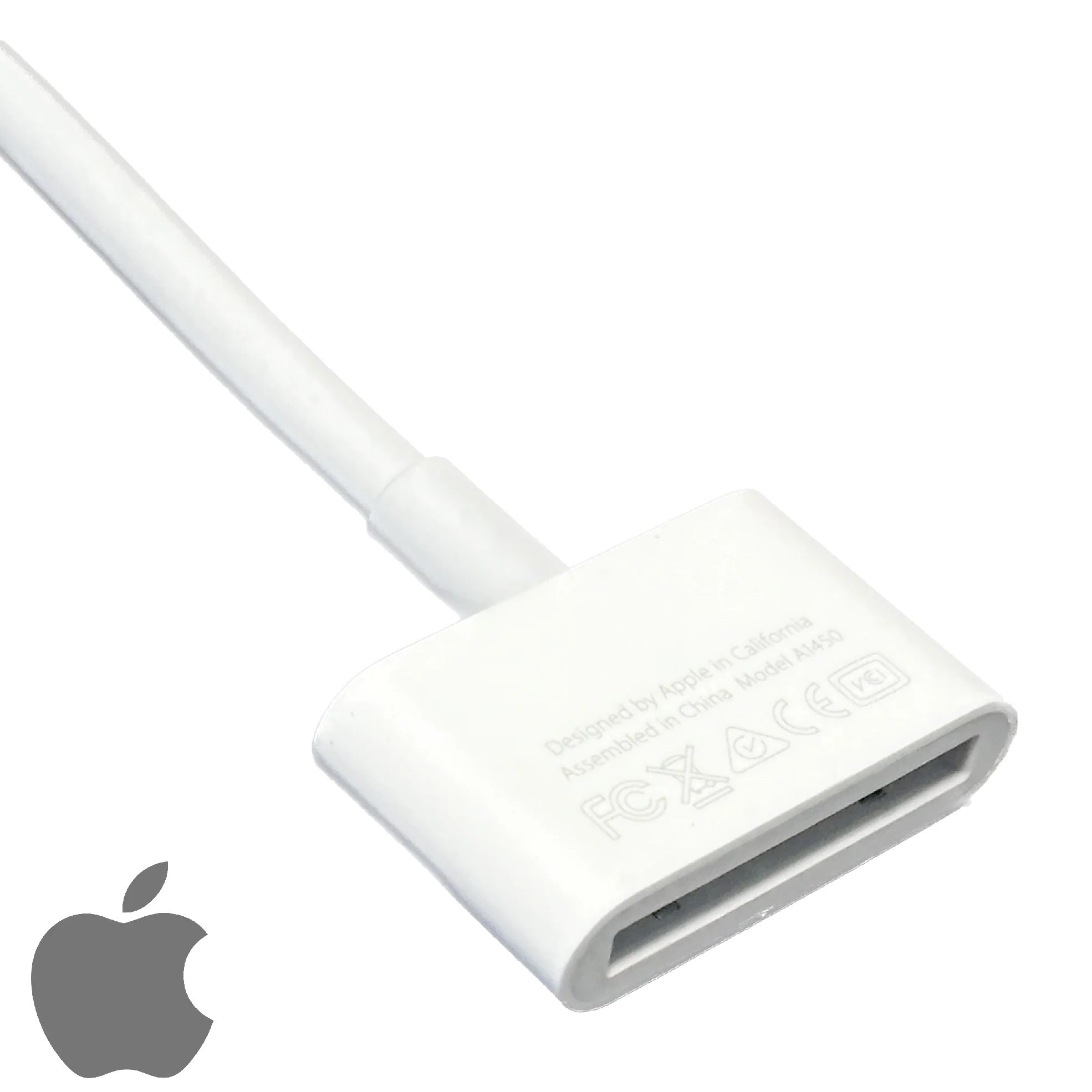 Genuine Apple Lightning to 30-Pin USB Adapter MD824ZM/A A1450 (Supports USB Audio) - Image 2