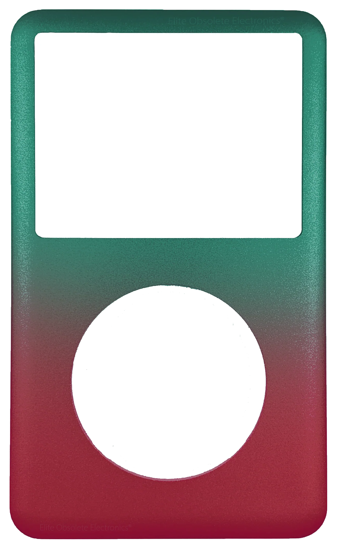 New Gradient Green & Red Faceplate For Apple iPod Classic 6th 7th Generation Metal A1238