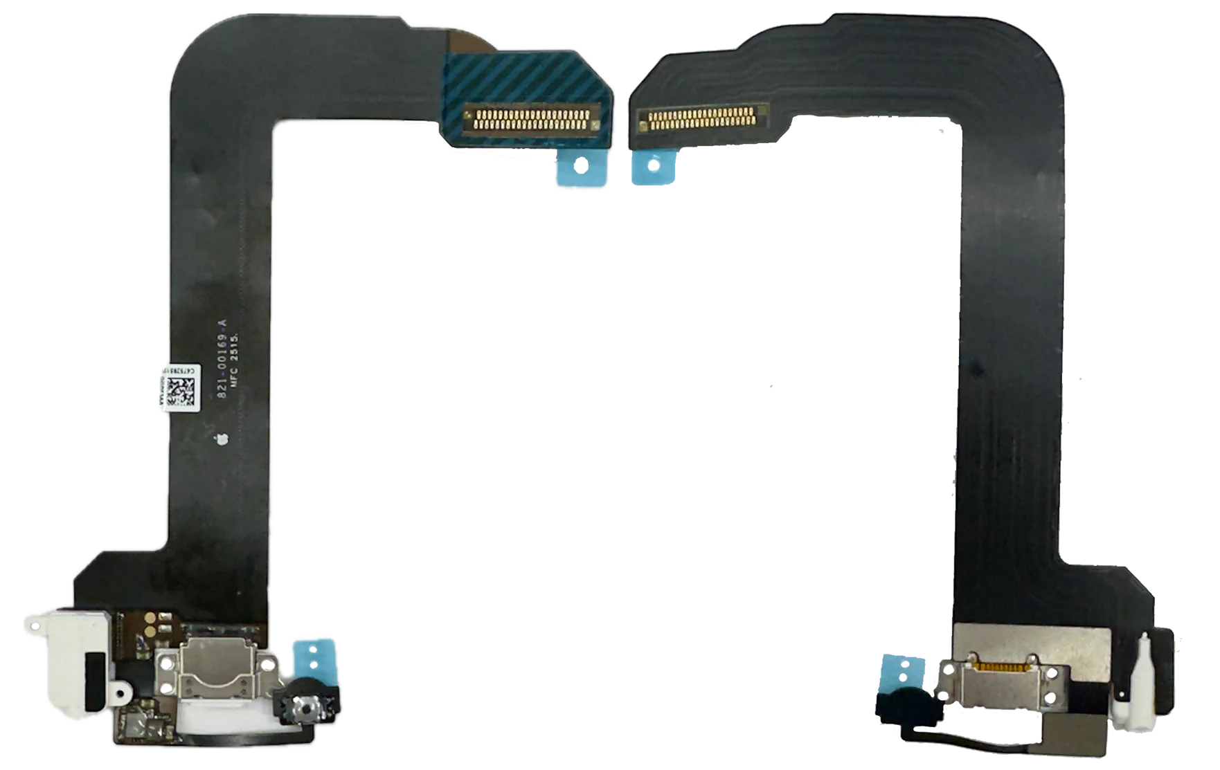 New Original Apple Home Button Charge Port and Headphone Jack Flex Cable White & Black for iPod Touch 6th 7th Generation A1574 A2178 - Image 2