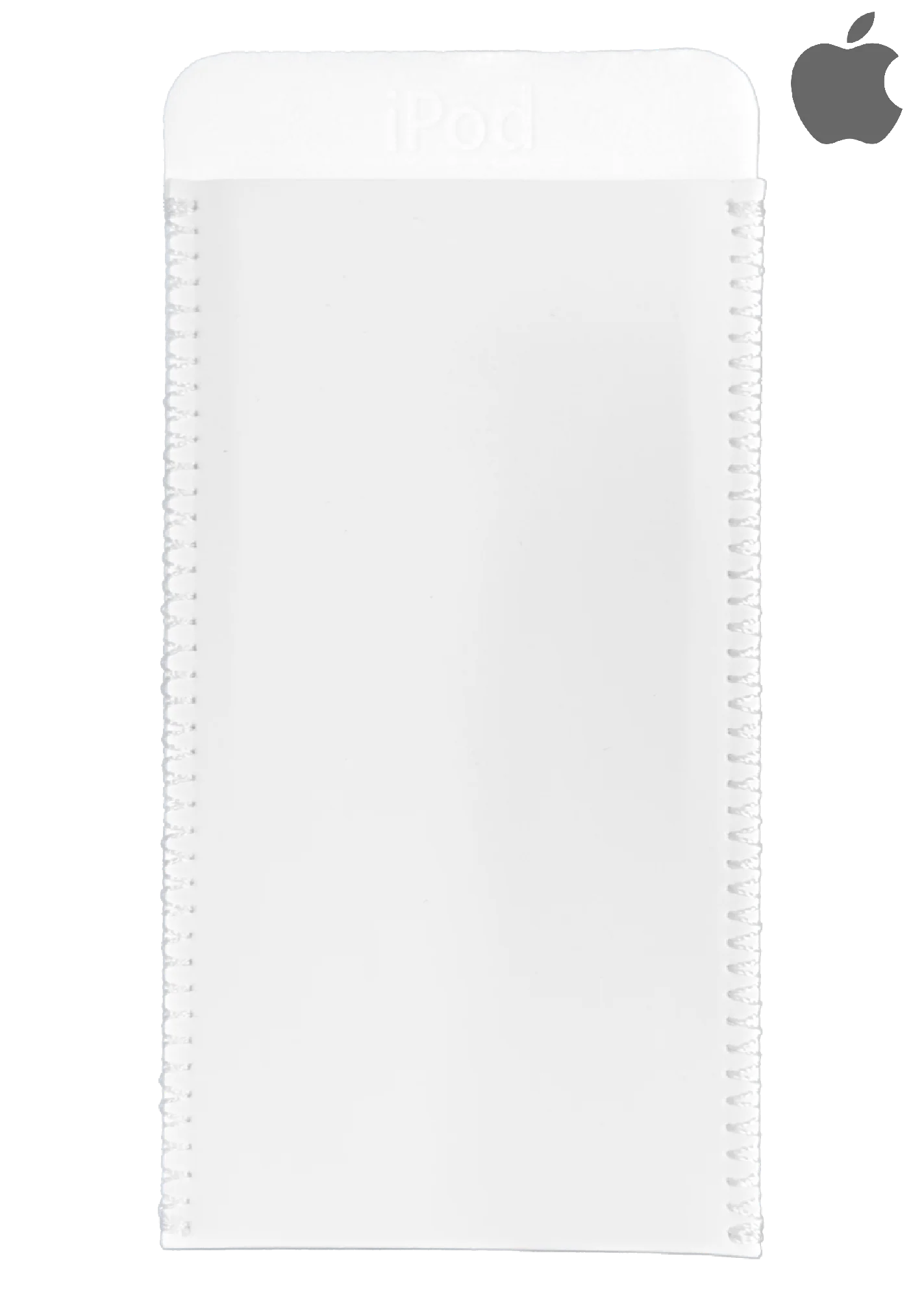 Original Apple iPod Nano 1st Generation Sleeve Suede Case White