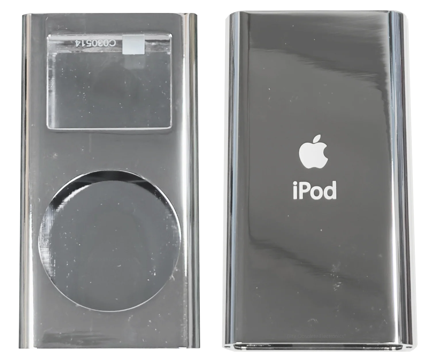 New Reflective Silver Chrome Housing Shell for Apple iPod Mini 1st & 2nd Generation Universal 4GB 6GB 128GB 256GB A1051
