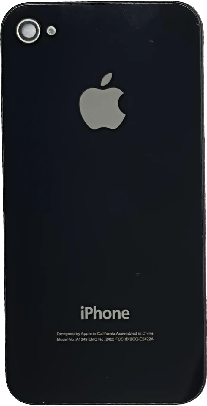 Black Replacement Back Glass for Apple iPhone 4 4S A1332 A1349 A1387