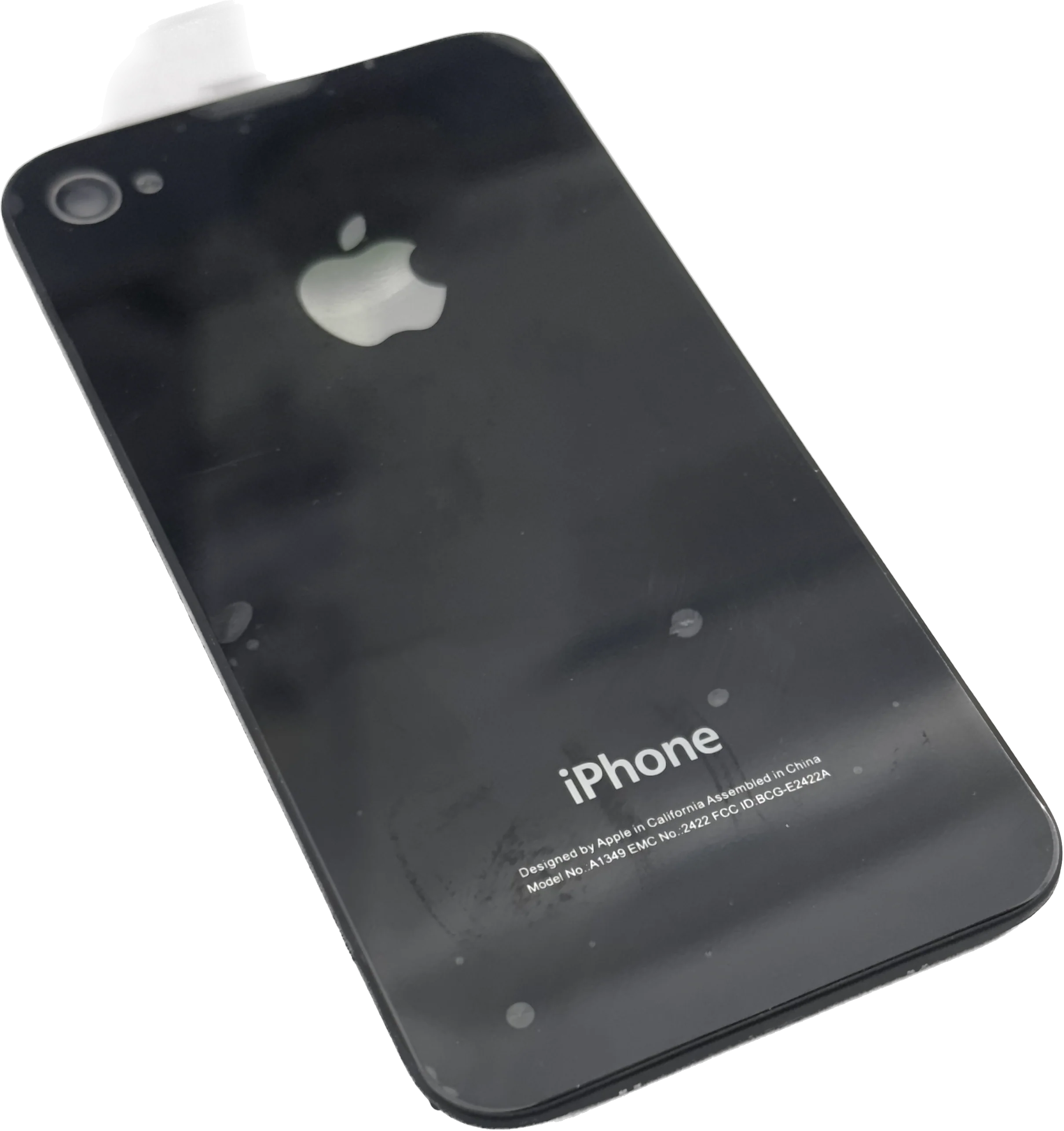 Black Replacement Back Glass for Apple iPhone 4 4S A1332 A1349 A1387 - Image 2