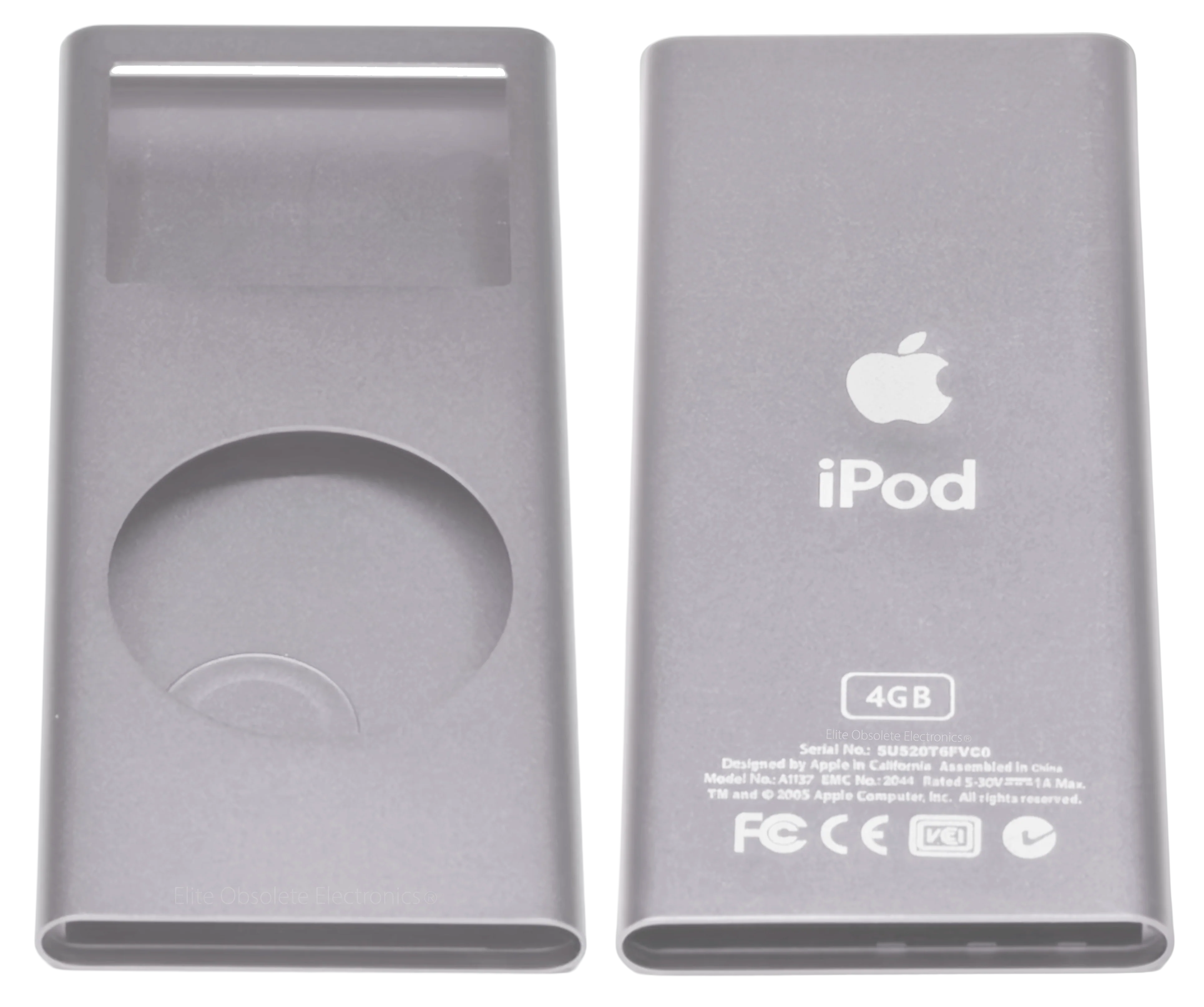 New Silver Aluminum Housing Shell for Apple iPod Nano 2nd Generation A1199 2GB 4GB 2006