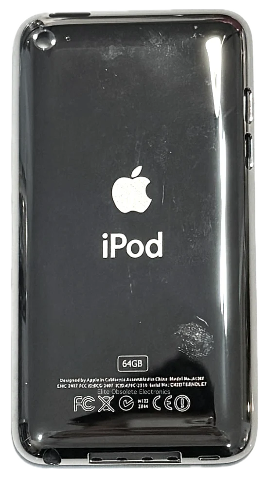 New Silver Chrome Backplate Housing with Small Parts for Apple iPod Touch 4th Generation Universal 32GB 64GB Black & White A1367