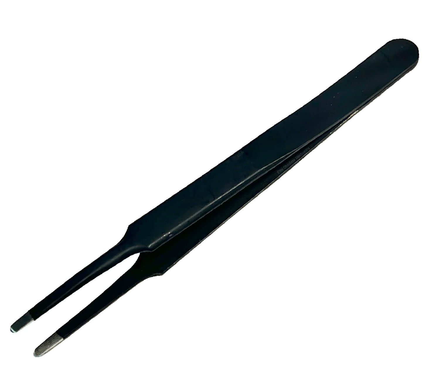 Blunt Rounded Tip ESD-Safe Tweezers Precision Non-Corrosive Stainless Steel