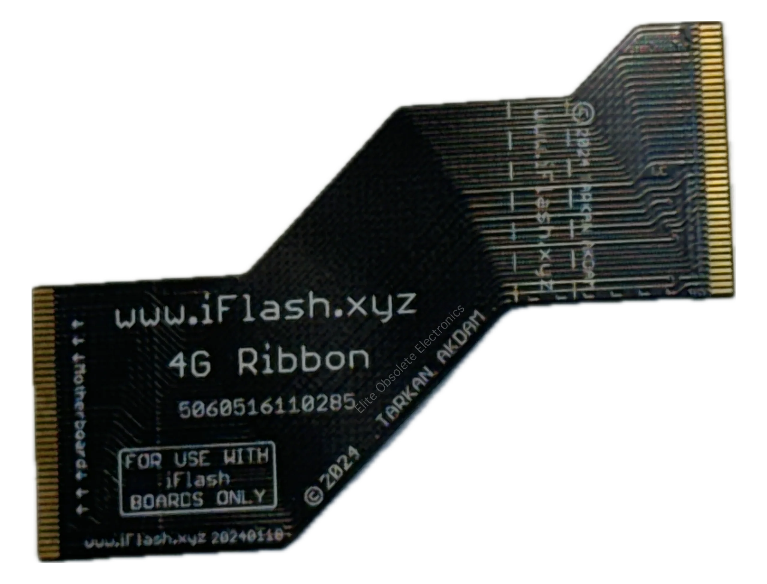 New Tarkan iFlash 4G Ribbon HDD Flex Cable for Apple iPod Classic 3rd 4th Generation Monochrome Photo Color Display - Image 2