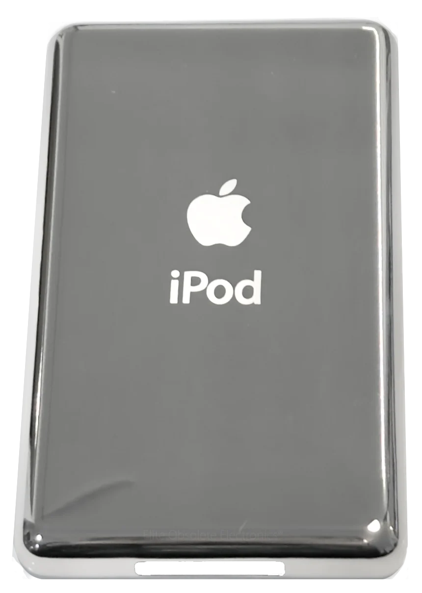 New Fully Universal Thin Silver Chrome Backplate for Apple iPod Video 5th 5.5 A1136 & Classic 6th 7th A1238