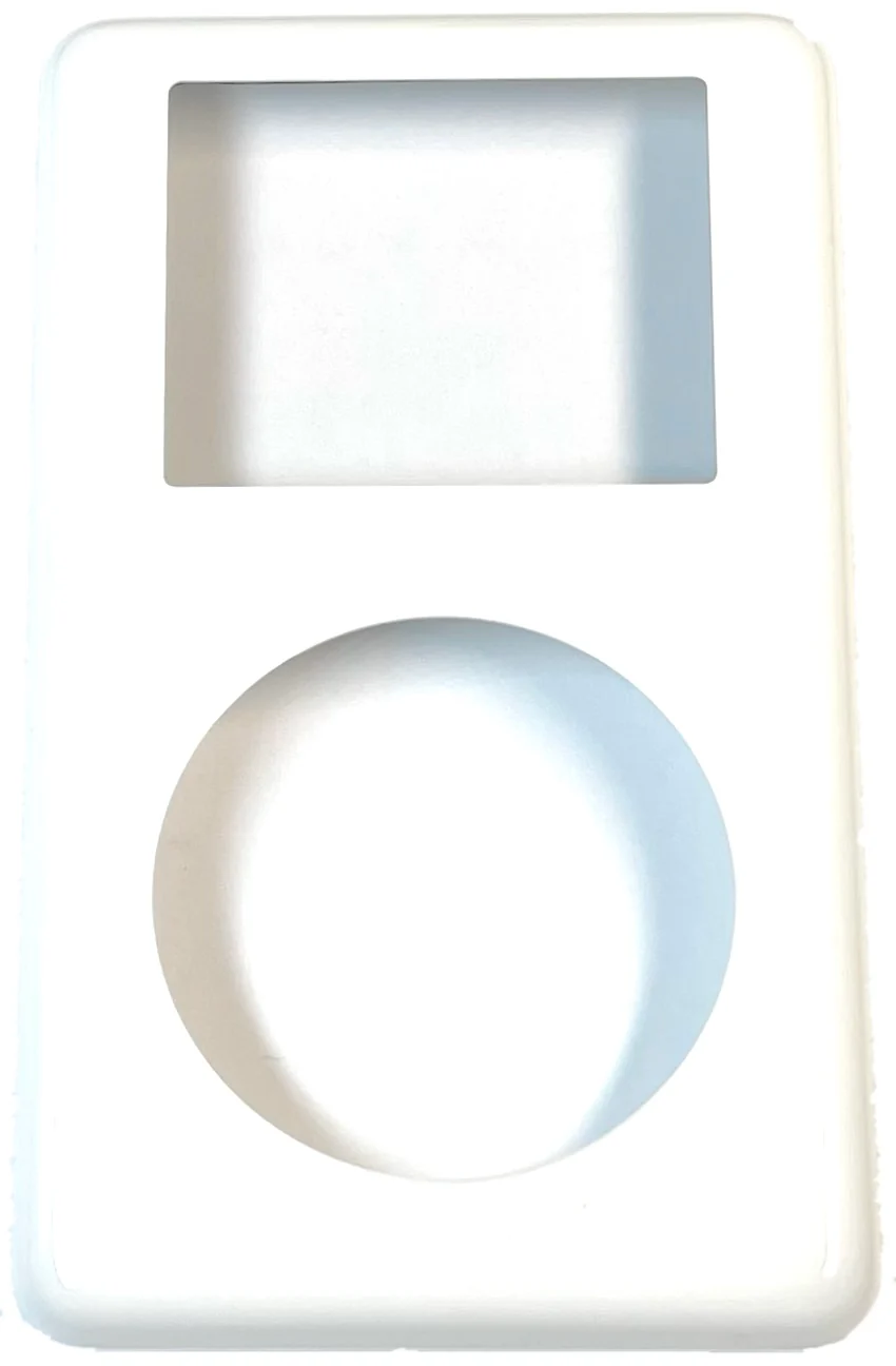 New White Front Faceplate for Apple iPod Photo Color Classic 4th Generation