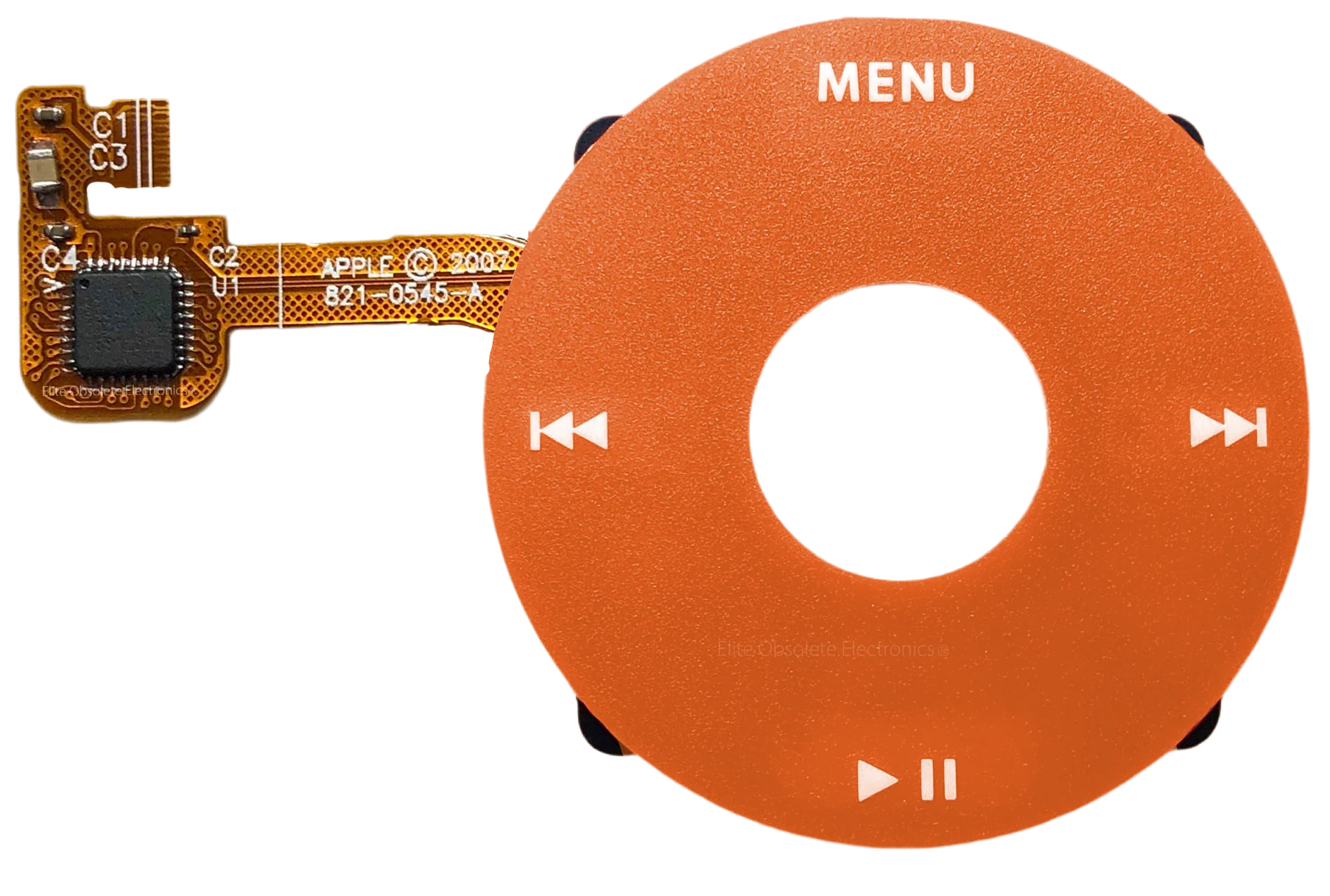 Orange Click Wheel Flex for Apple iPod Classic 6th 7th Generation A1238