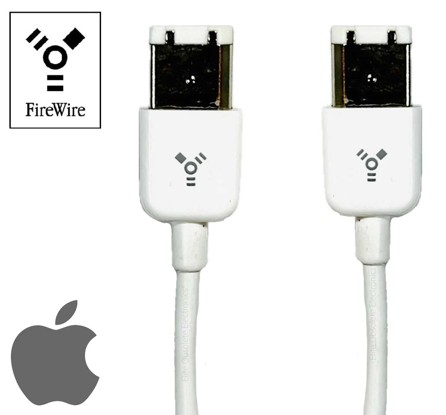 Original Apple FireWire 400 to FireWire 400 Charge & Sync Cable for iPod Classic 1st 2nd M8707G/A M8708G/A Used & New