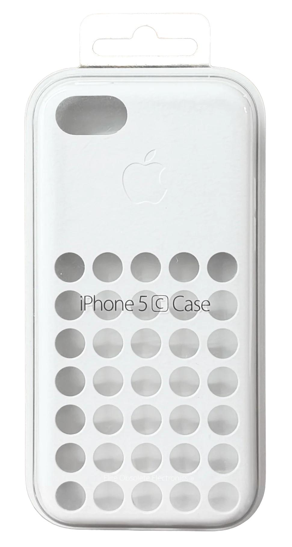 Original New Apple iPhone 5c Silicone Case Yellow & White MF038ZM/A MF039ZM/A 2013 - Image 3