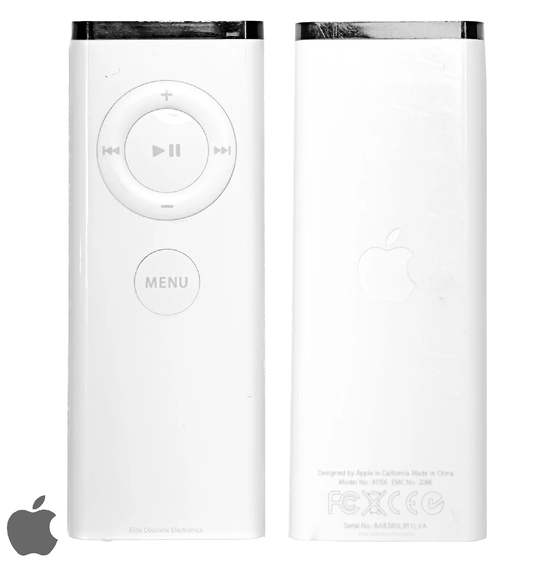 Original Apple Remote for iPod Universal Dock & Apple TV A1156 MA128G/A Replaced Battery New & Used Condition