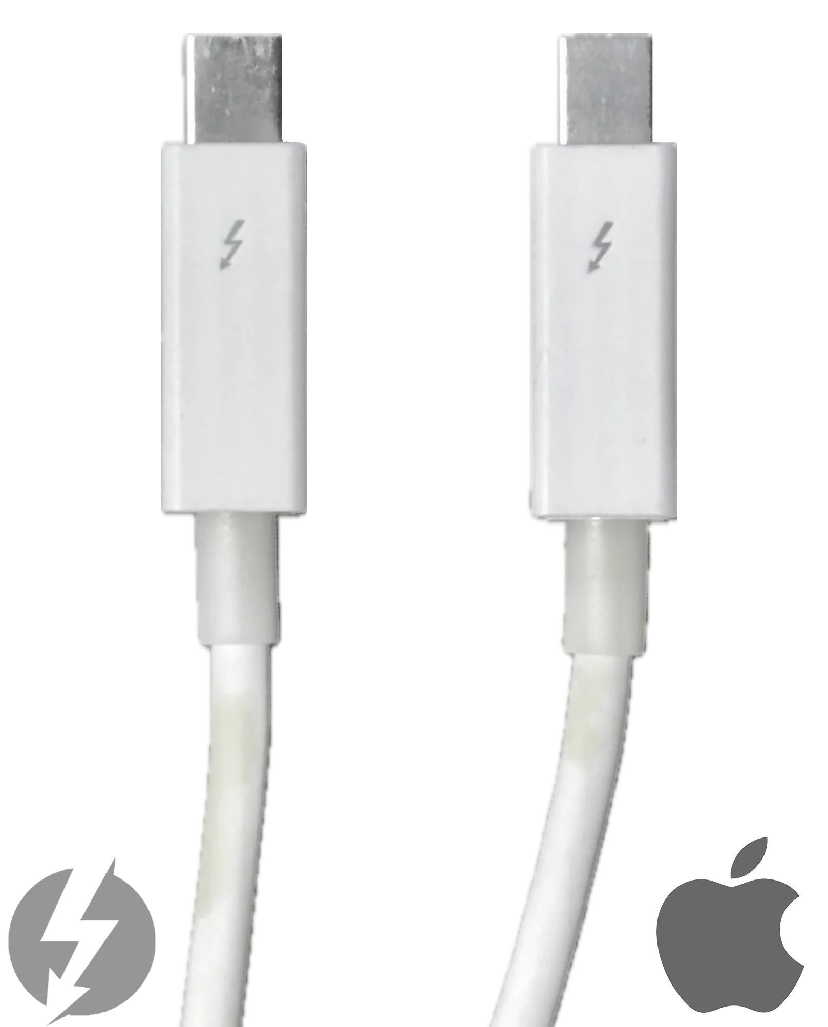 Original Apple Thunderbolt 2 Male to Thunderbolt 2 Male Cable Adapter White A1410 MD862LL/A MD861LL/A New & Used