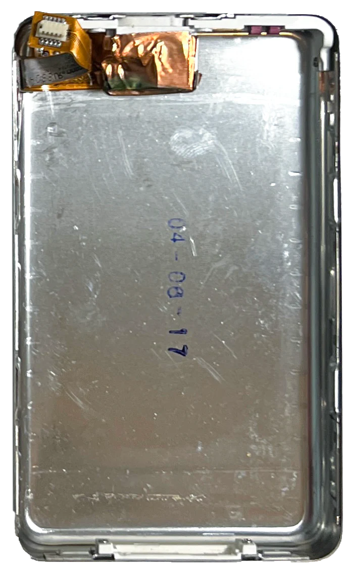 Used Original Backplate & Headphone Jack Flex Assembly for Apple iPod Classic 3rd Generation 10GB 15GB 20GB 30GB 40GB A1040 - Image 2