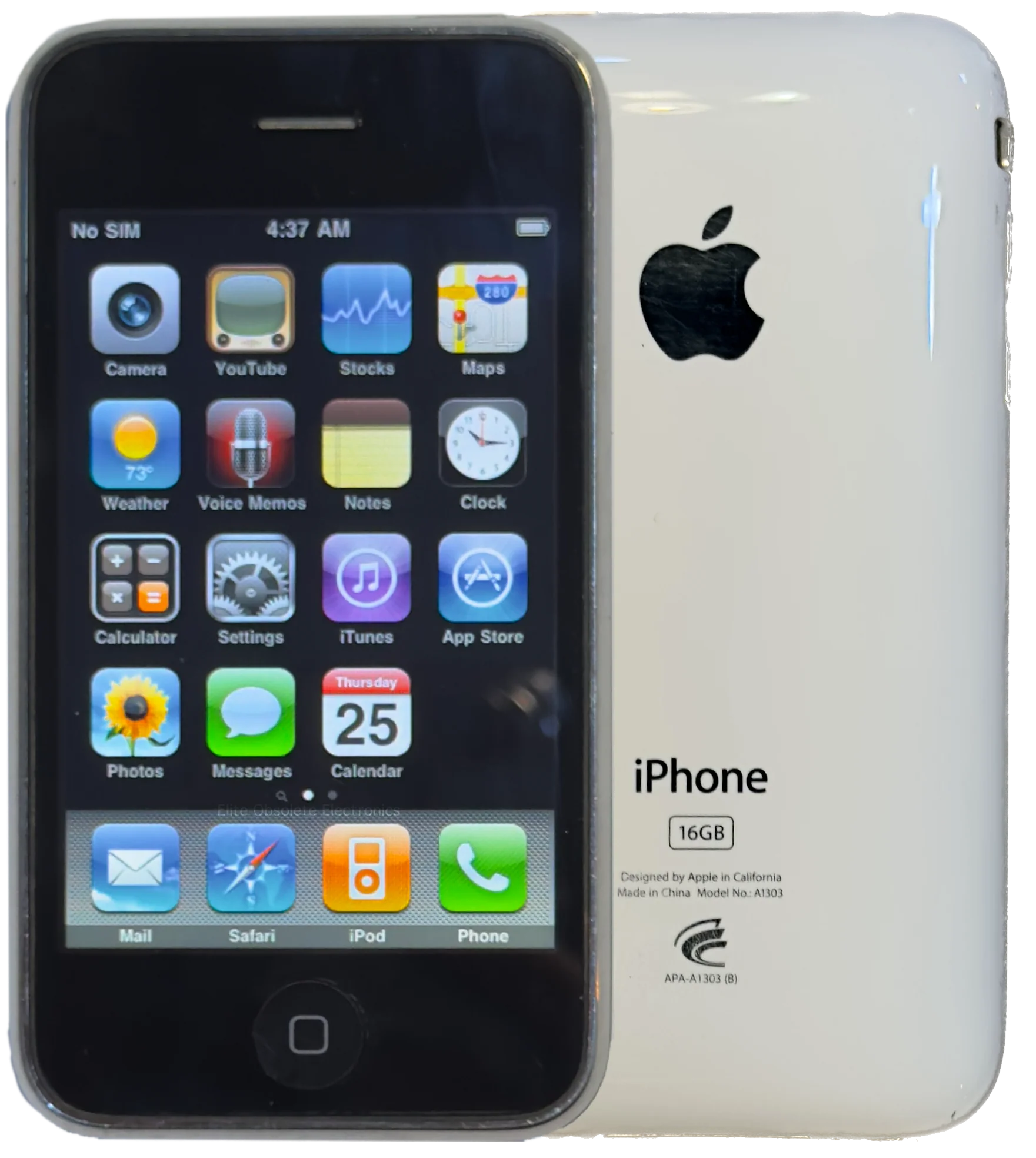 Original Used Apple iPhone 3GS 16GB White A1303