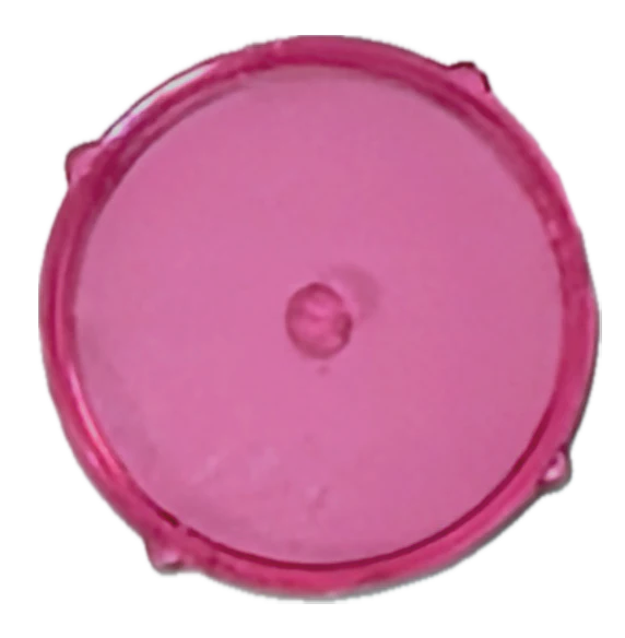 Pink Crystal Clear Transparent Center Select Button for Apple iPod Video 5th 5.5 A1136 Plastic