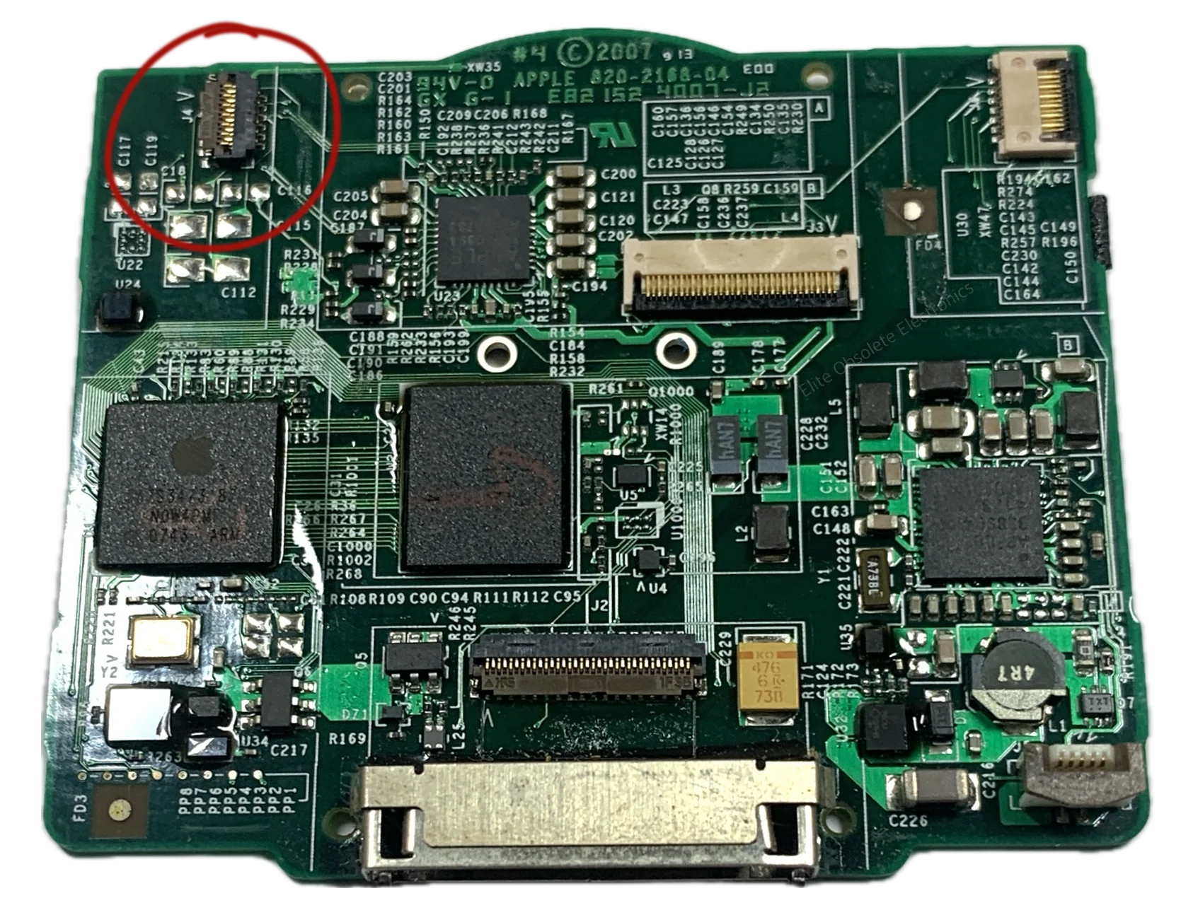 New Headphone Jack & Lock Switch ZIF Latch Connection for Apple iPod Video & iPod Classic Logic Board A1136 A1238 - Image 2