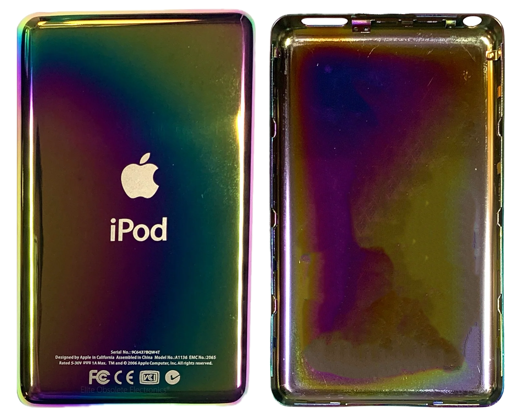 Thin Rainbow Universal Backplate for Apple iPod Classic 6th 7th & iPod Video 5th 5.5 Enhanced - Image 4