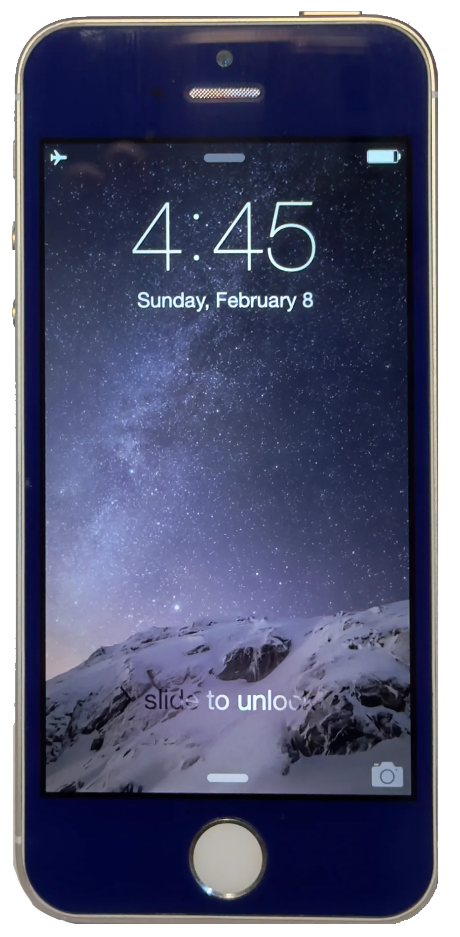 Rare Apple iPhone 5s 32GB Custom Purple & Gold iOS 8.3 ME309LL/A A1533 Refurbished New Battery - Image 2