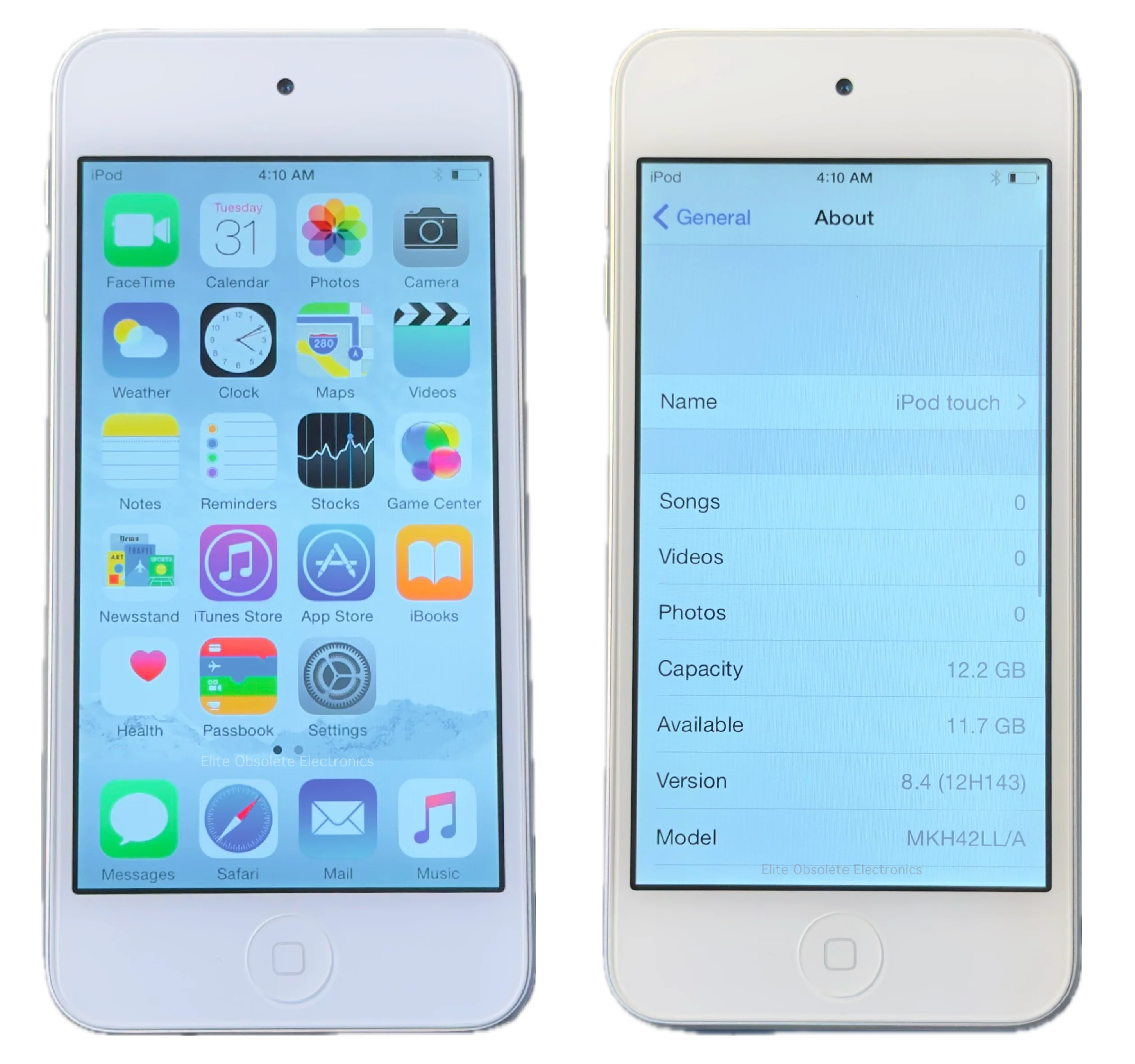 Rare iOS 8.4, 9.2.1, 10.2.1 Apple iPod Touch 6th Generation 16GB 32GB Silver A1574 Used & Open Box - Image 2