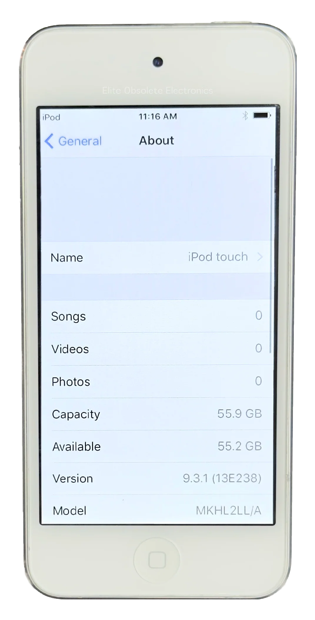 Rare iOS 9 Apple iPod Touch 6th Generation 16GB 64GB Silver A1574 Refurbished New Battery - Image 3