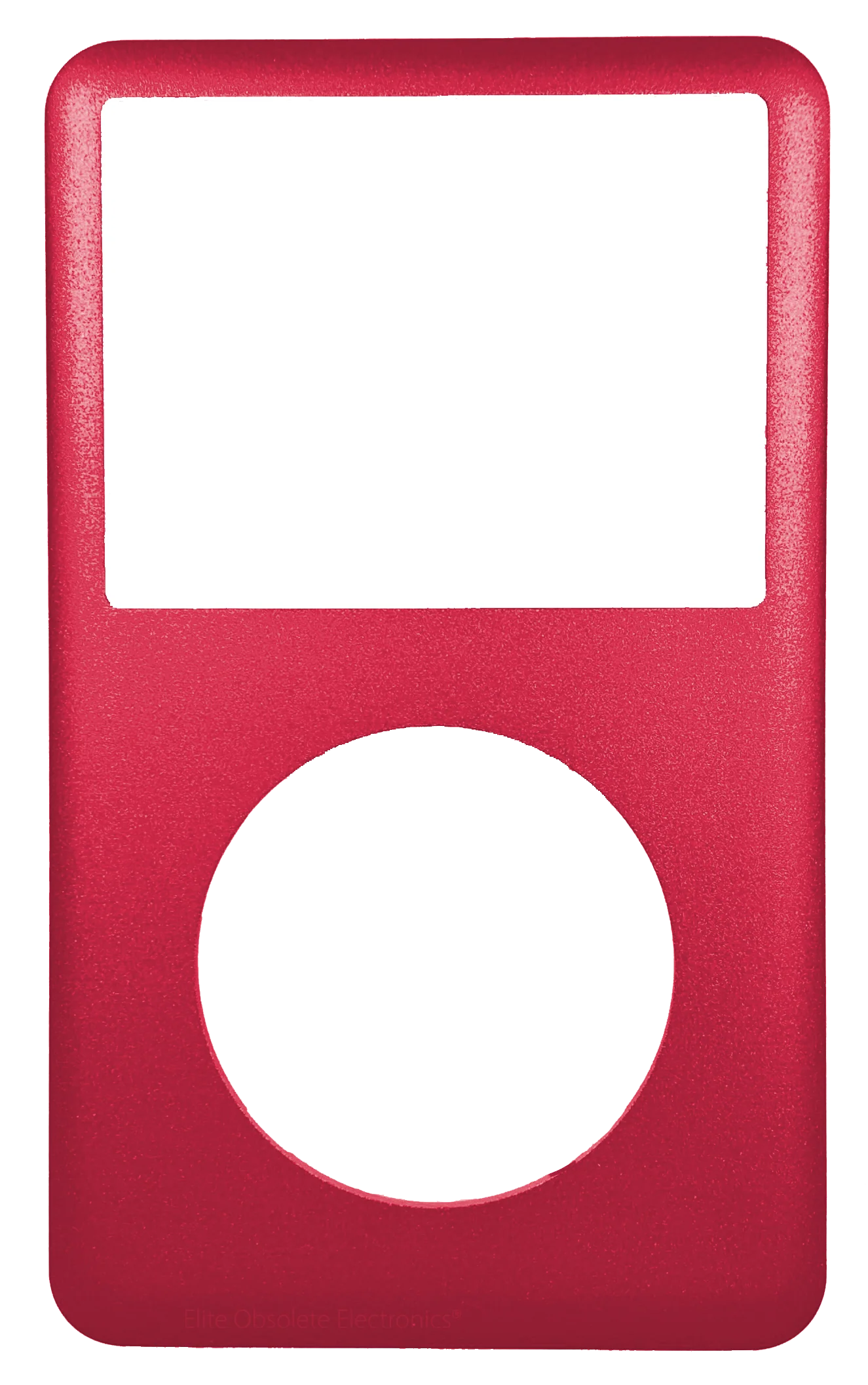 Red Faceplate For Apple iPod Classic 6th 7th Generation Metal A1238